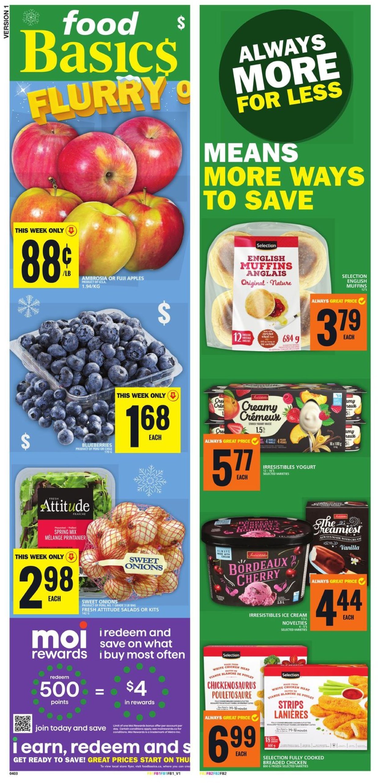 food-basics - Food Basics flyer valid from 01-02 - 01-08