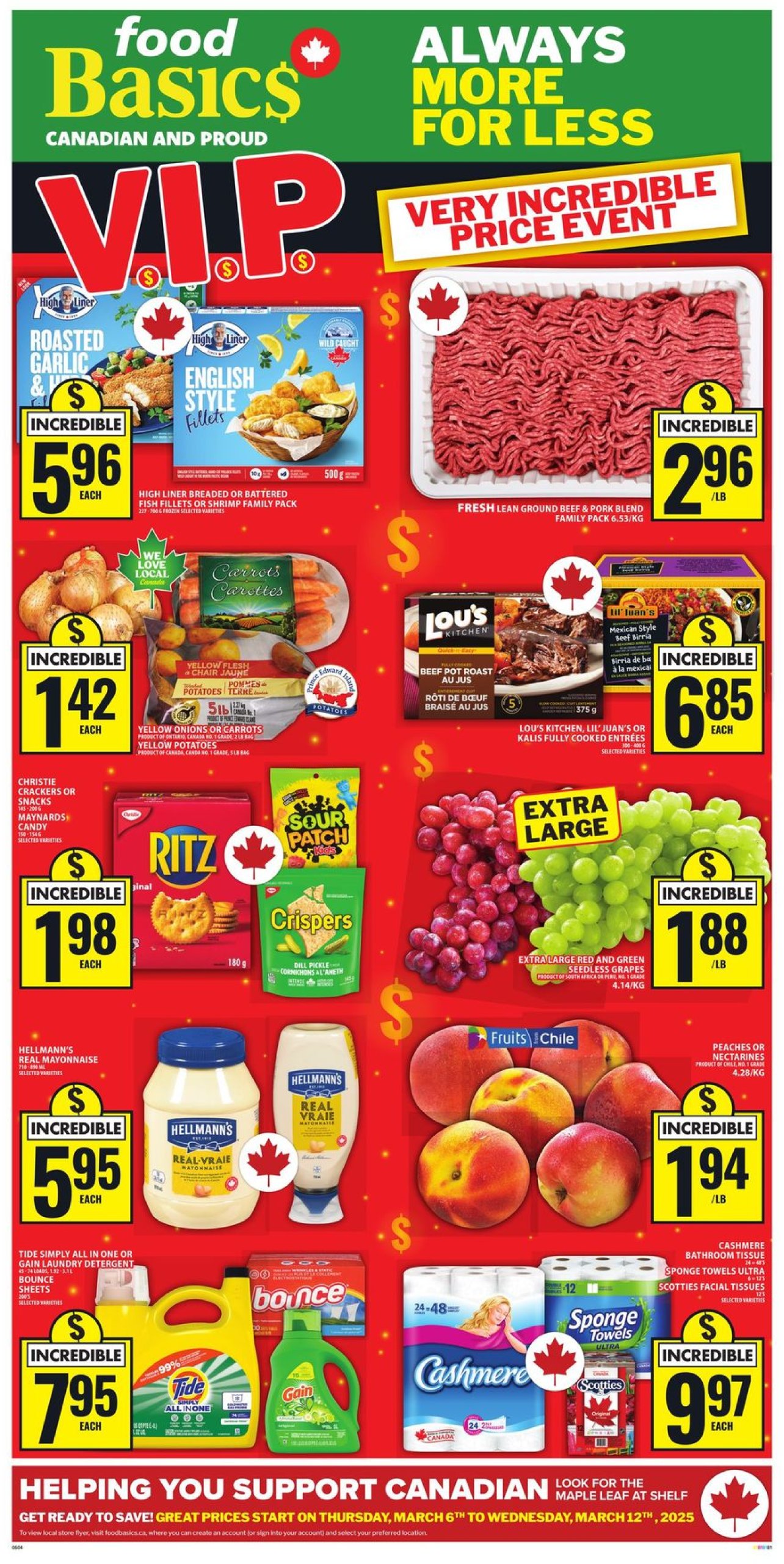 food-basics - Food Basics flyer valid from 03-06 - 03-12