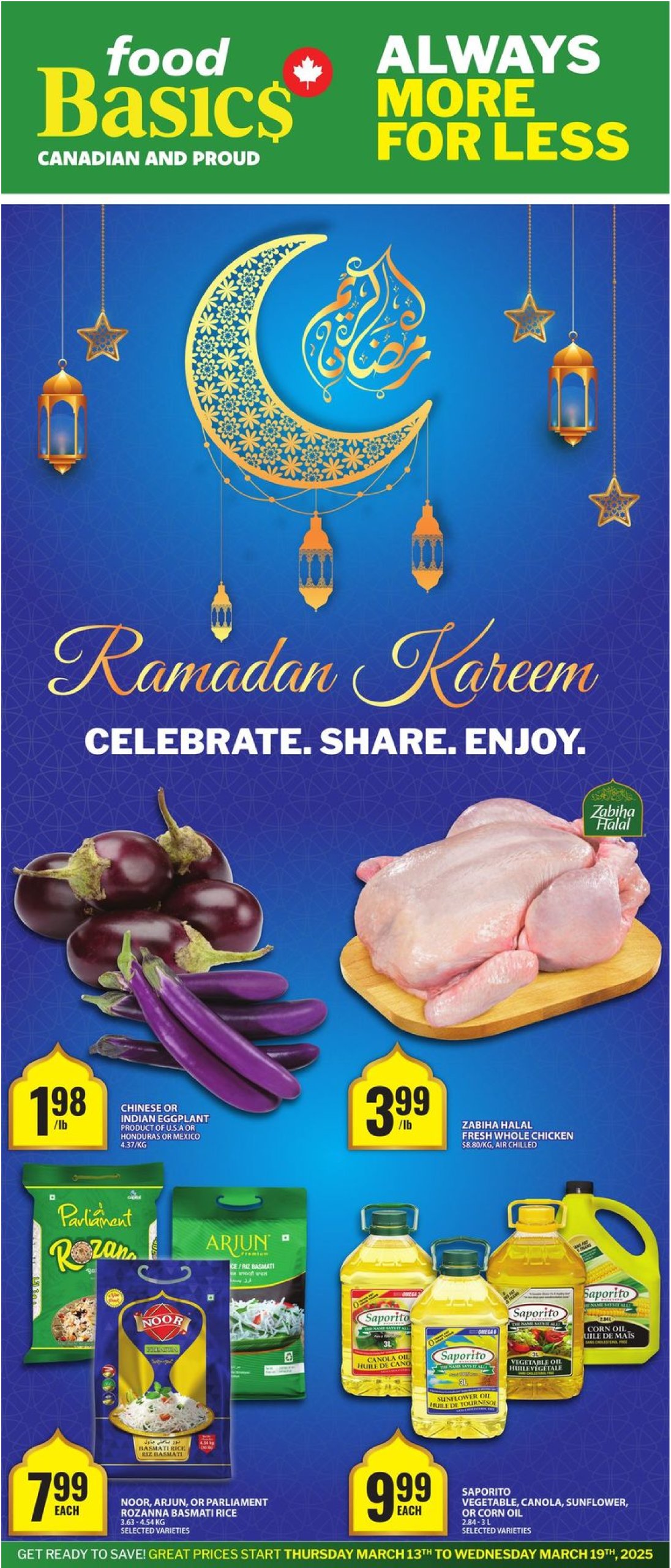 food-basics - Food Basics - Ramadan flyer valid from 03-13 - 03-19