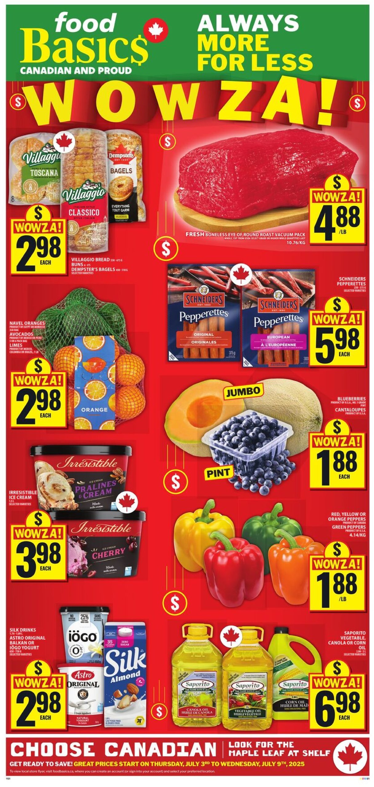 food-basics - Food Basics flyer valid from 07-03 - 07-09