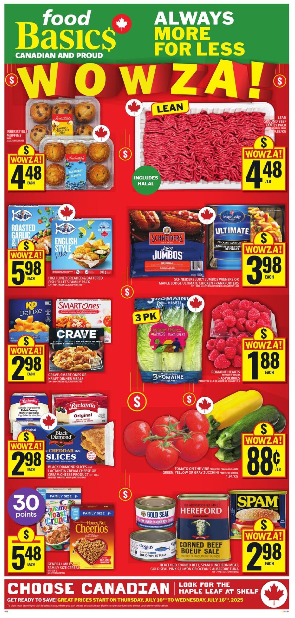 food-basics - Food Basics flyer valid from 07-10 - 07-16
