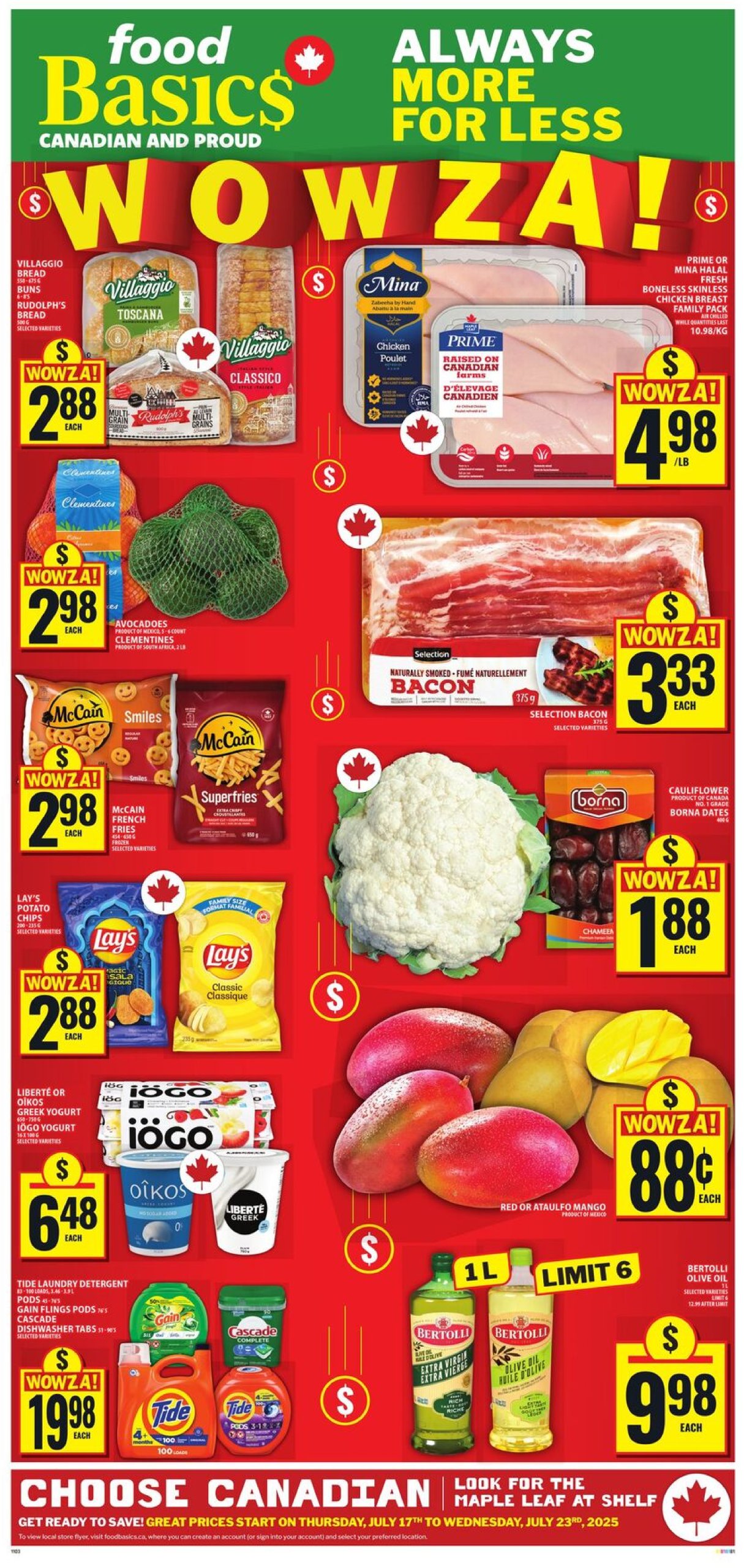 food-basics - Food Basics flyer valid from 07-17 - 07-23