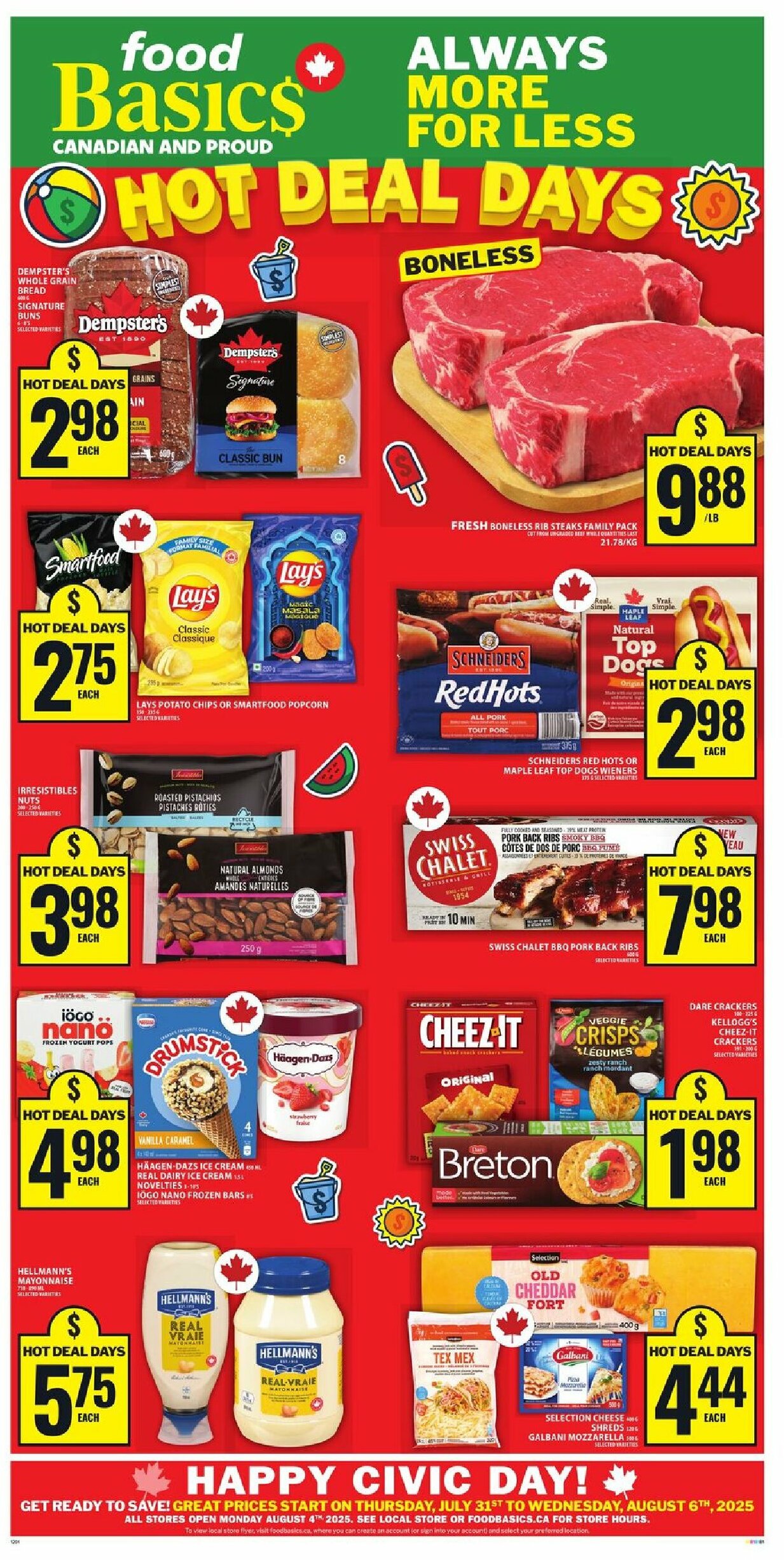 food-basics - Food Basics flyer valid from 07-31 - 08-06