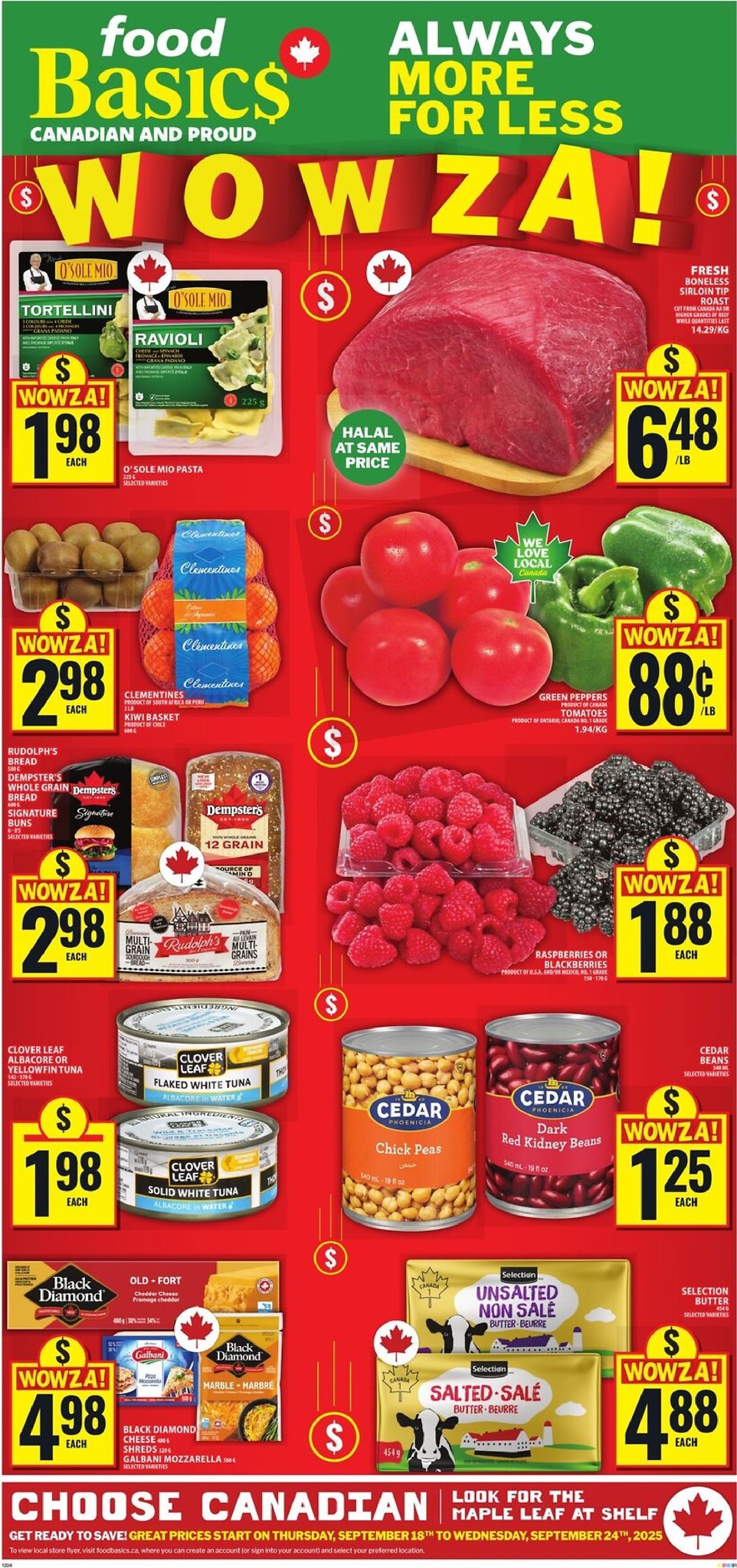 food-basics - Food Basics flyer valid from 09-18 - 09-24