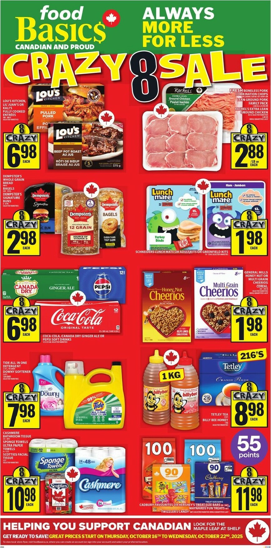 food-basics - Food Basics flyer valid from 10-16 - 10-22