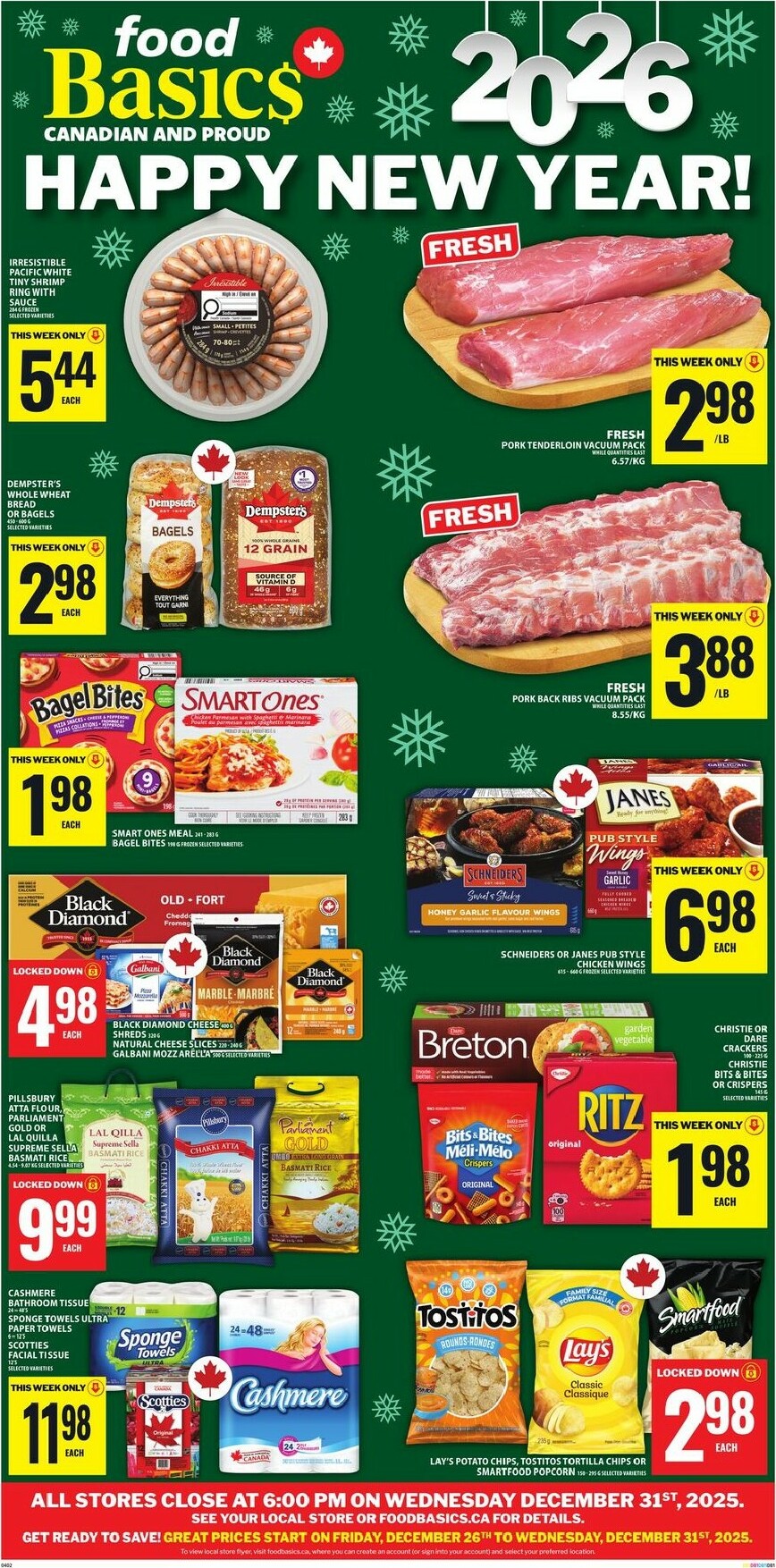 food-basics - Food Basics Flyer Valid From 12-26 to 12-31