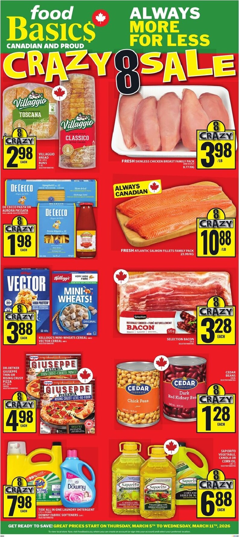 food-basics - Food Basics Flyer Valid From 2026-03-05 to 2026-03-11 - page: 1