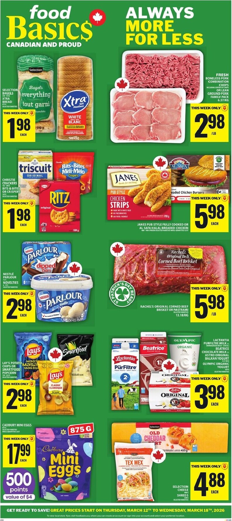 food-basics - Food Basics Flyer Valid From 2026-03-12 to 2026-03-18