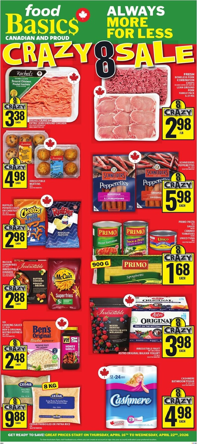 food-basics - New Food Basics Flyer for This Week – 2026-04-16 to 2026-04-22 - page: 1