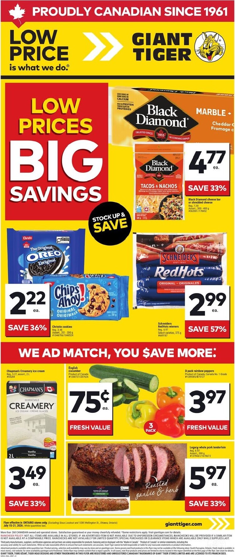 giant-tiger - Giant Tiger Flyer Valid from 2026-07-15 to 2026-07-21 - page: 1