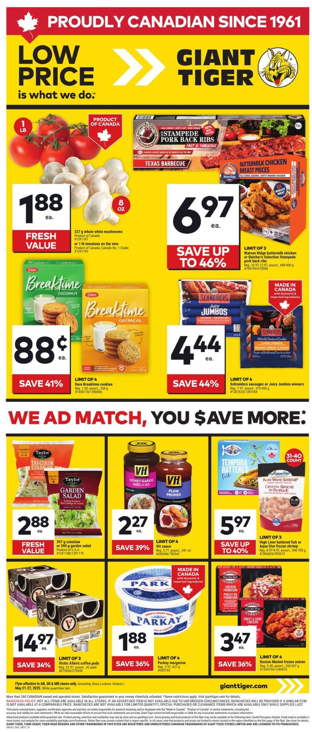 giant-tiger - Giant Tiger flyer valid from 05-21 - 05-27 - page: 1