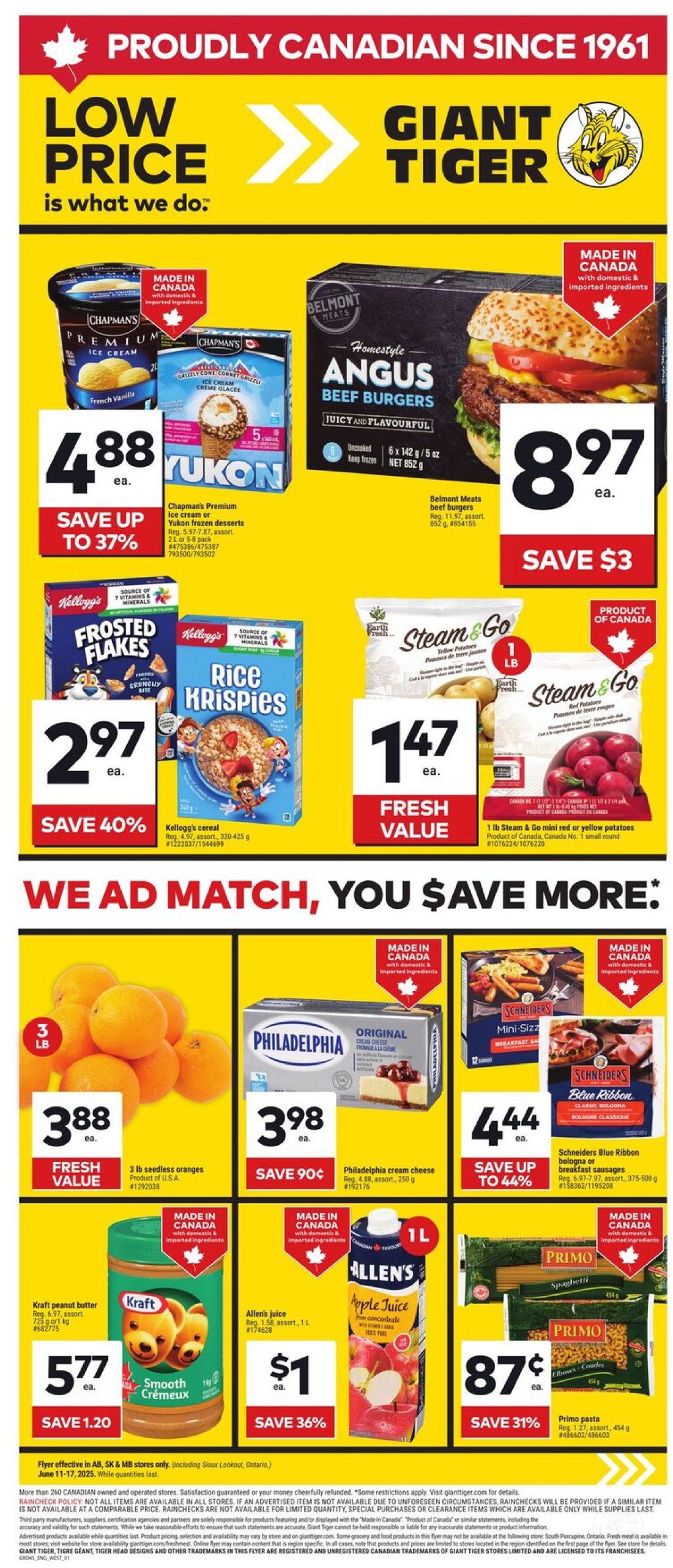 giant-tiger - Giant Tiger flyer valid from 06-11 - 06-17 - page: 1