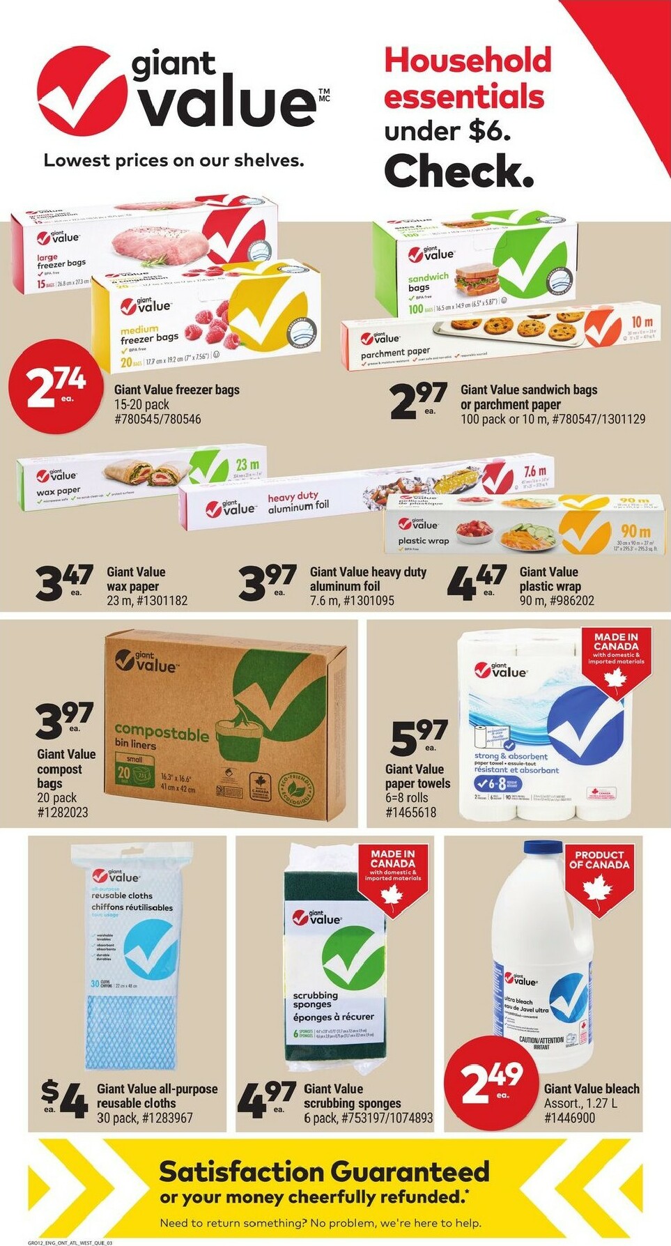 giant-tiger - Giant Tiger Flyer Valid From 10-22 to 10-28 - page: 3