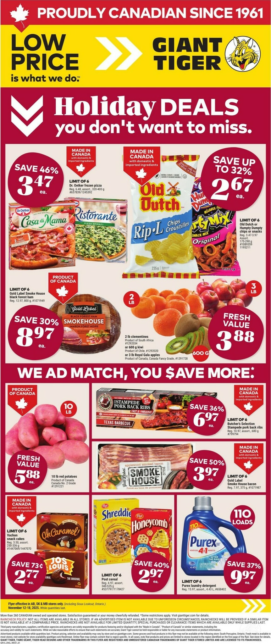 giant-tiger - Giant Tiger Flyer Valid From 11-12 to 11-18