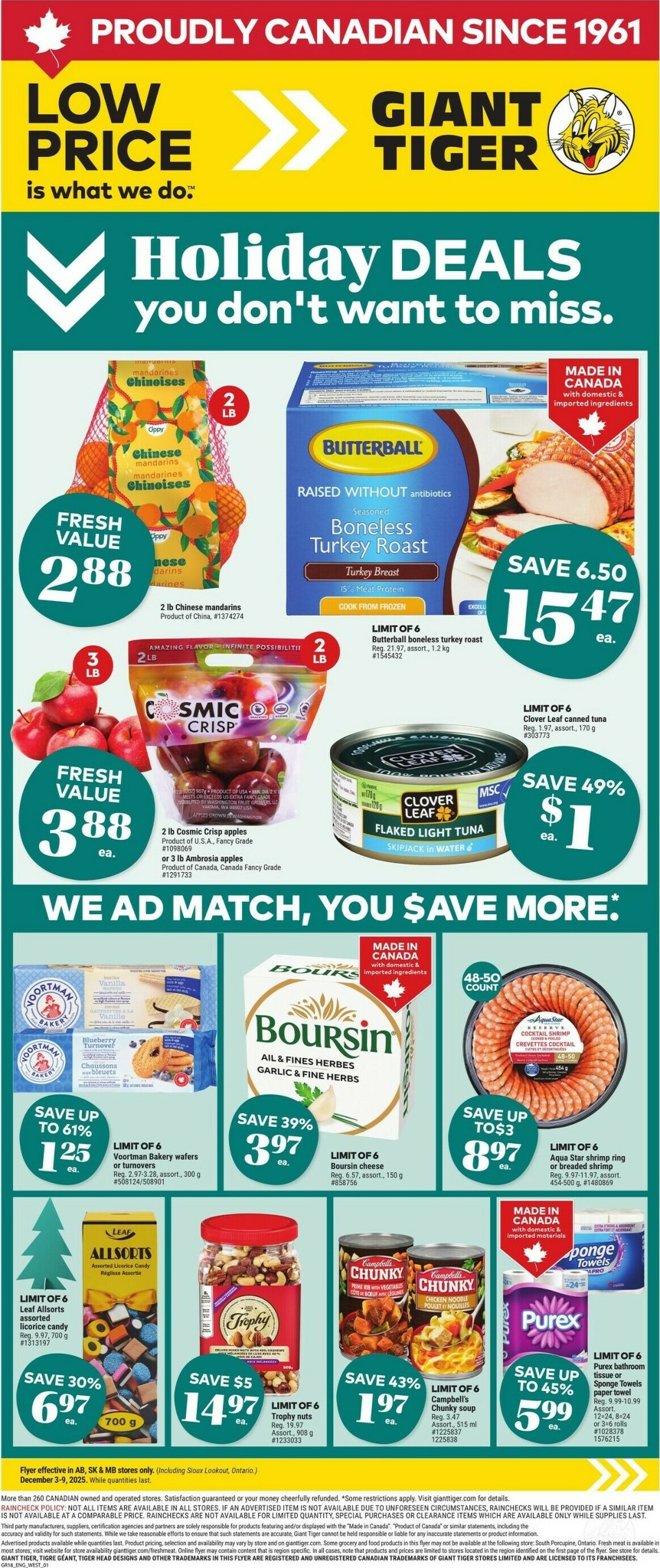 giant-tiger - Giant Tiger Flyer Valid From 12-03 to 12-09