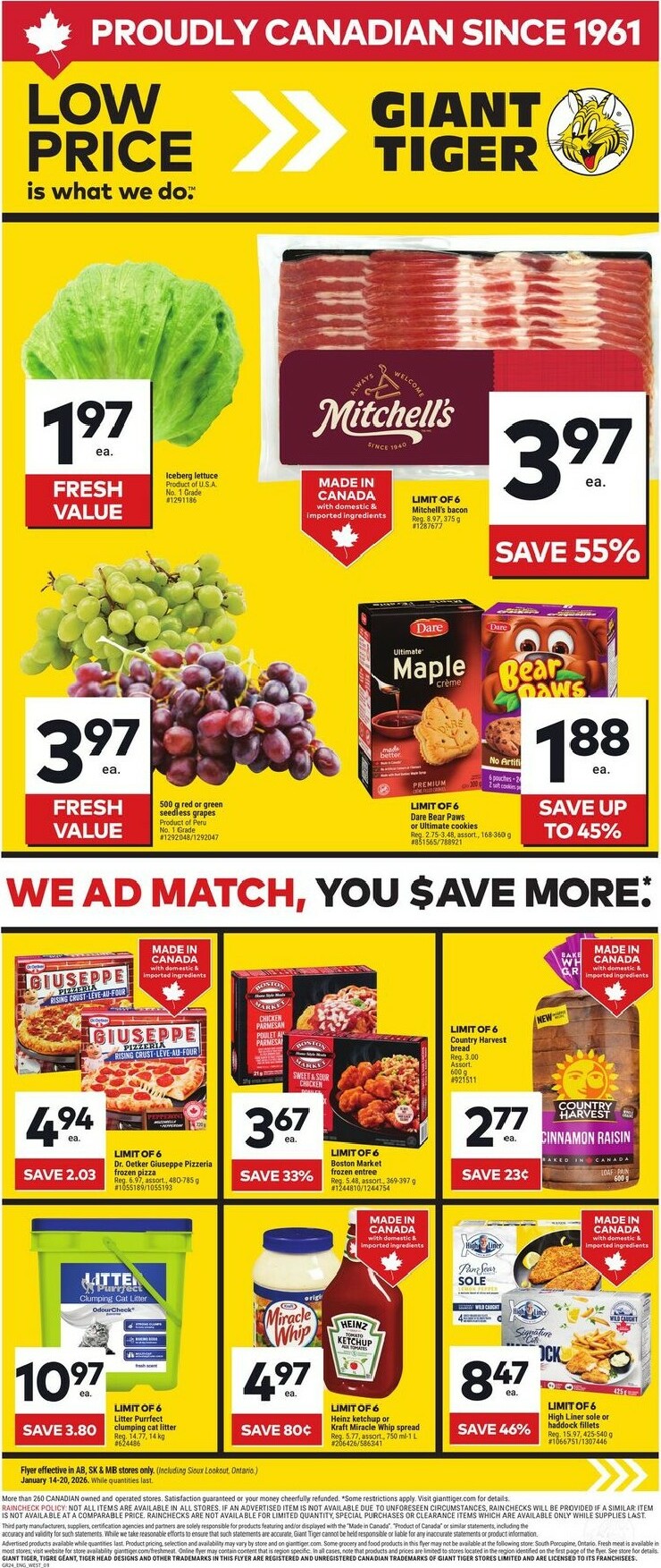 giant-tiger - Giant Tiger Flyer Valid From 01-14 to 01-20