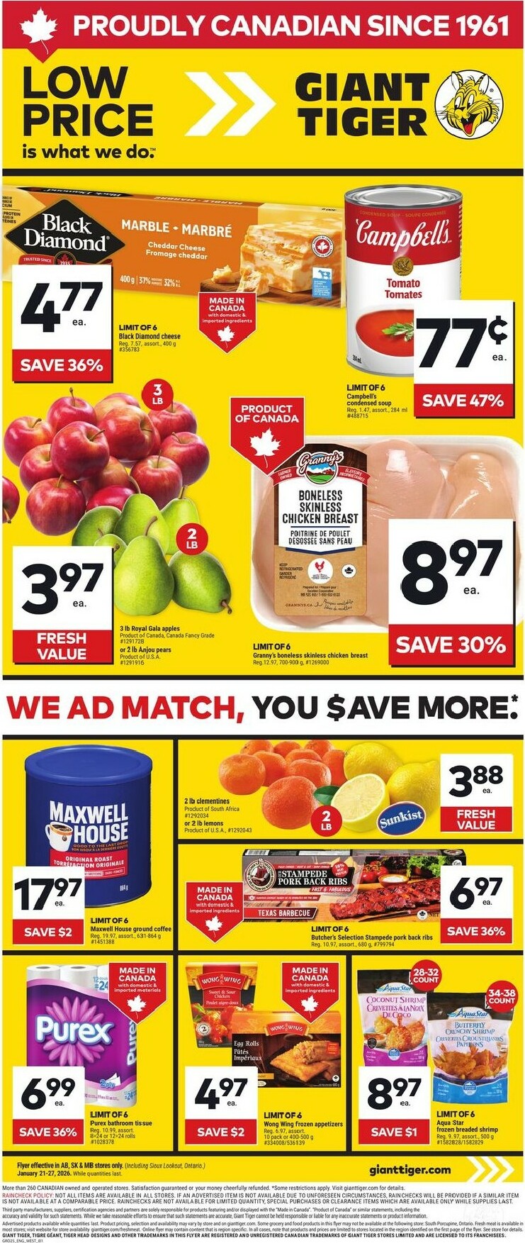 giant-tiger - Giant Tiger Flyer Valid From 01-21 to 01-27