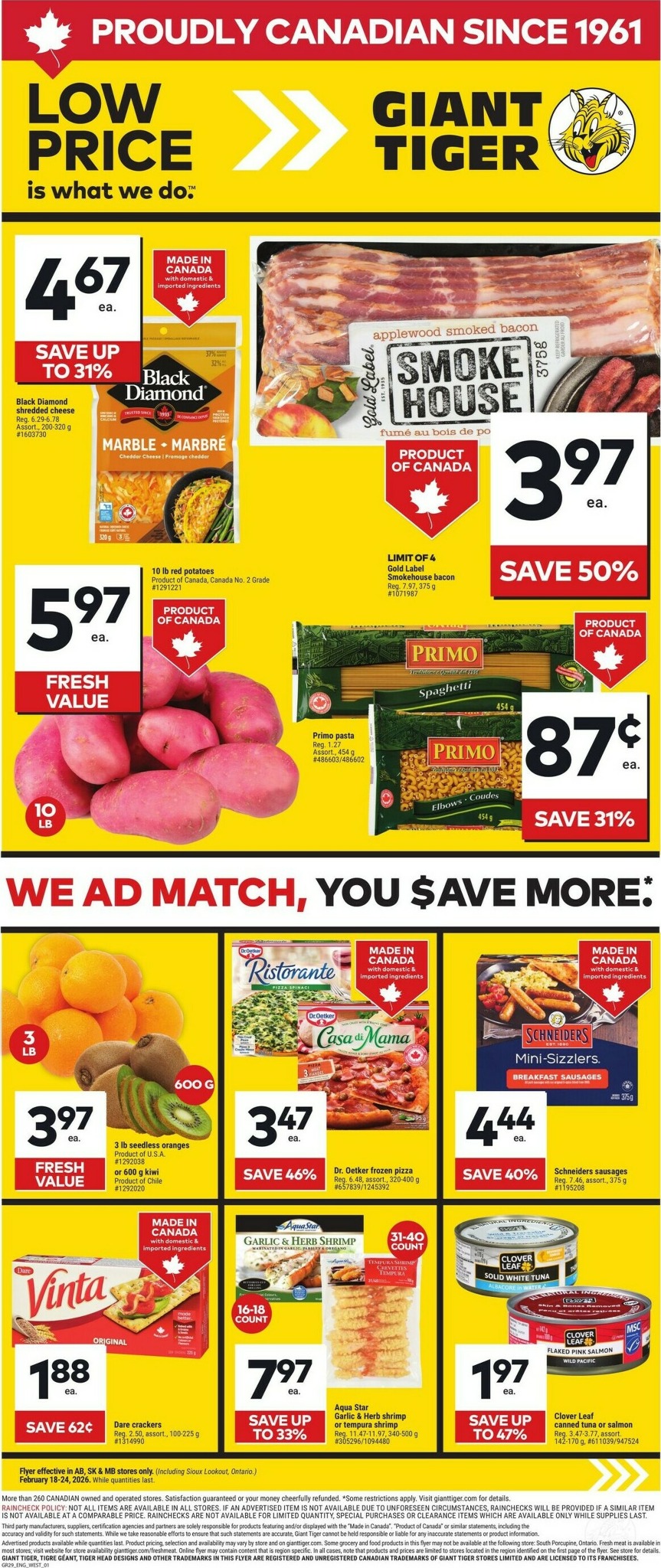 giant-tiger - Giant Tiger Flyer Valid From 2026-02-18 to 2026-02-24