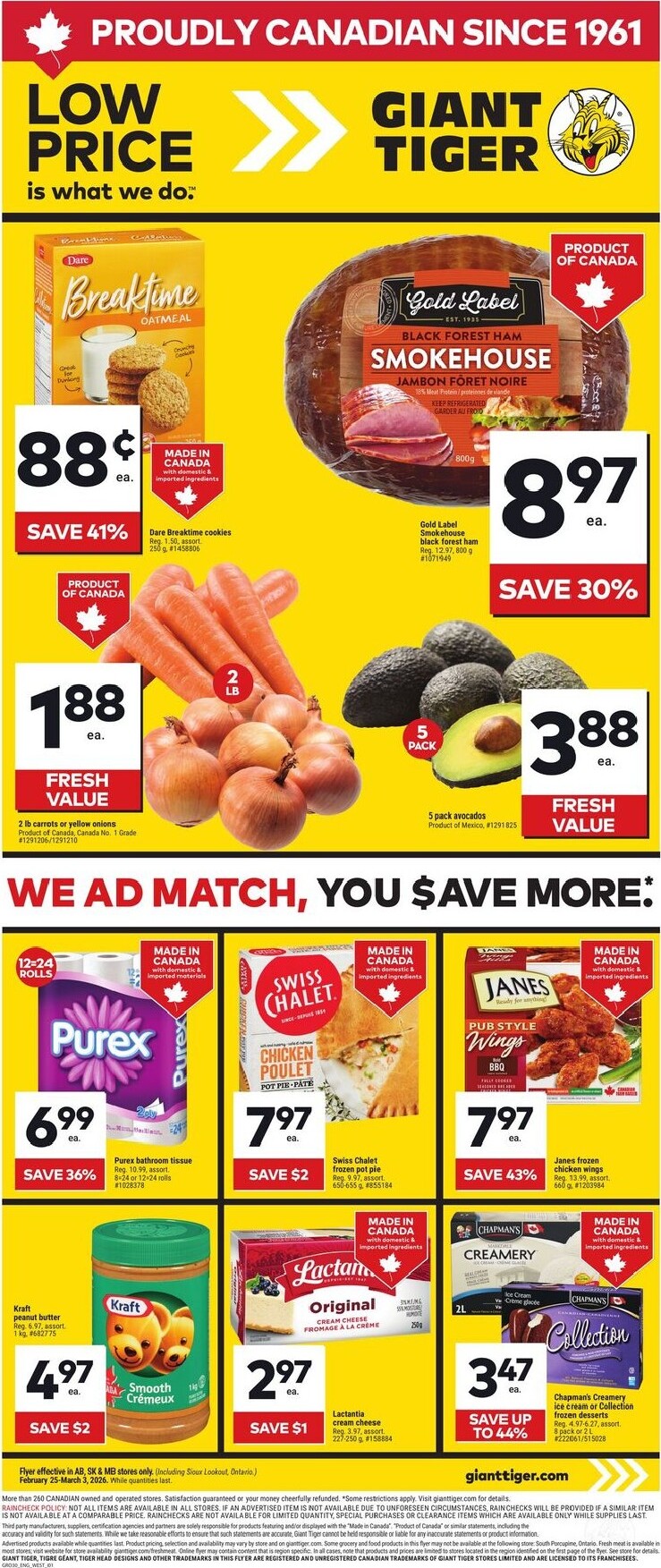 giant-tiger - Giant Tiger Flyer Valid From 2026-02-25 to 2026-03-03 - page: 1