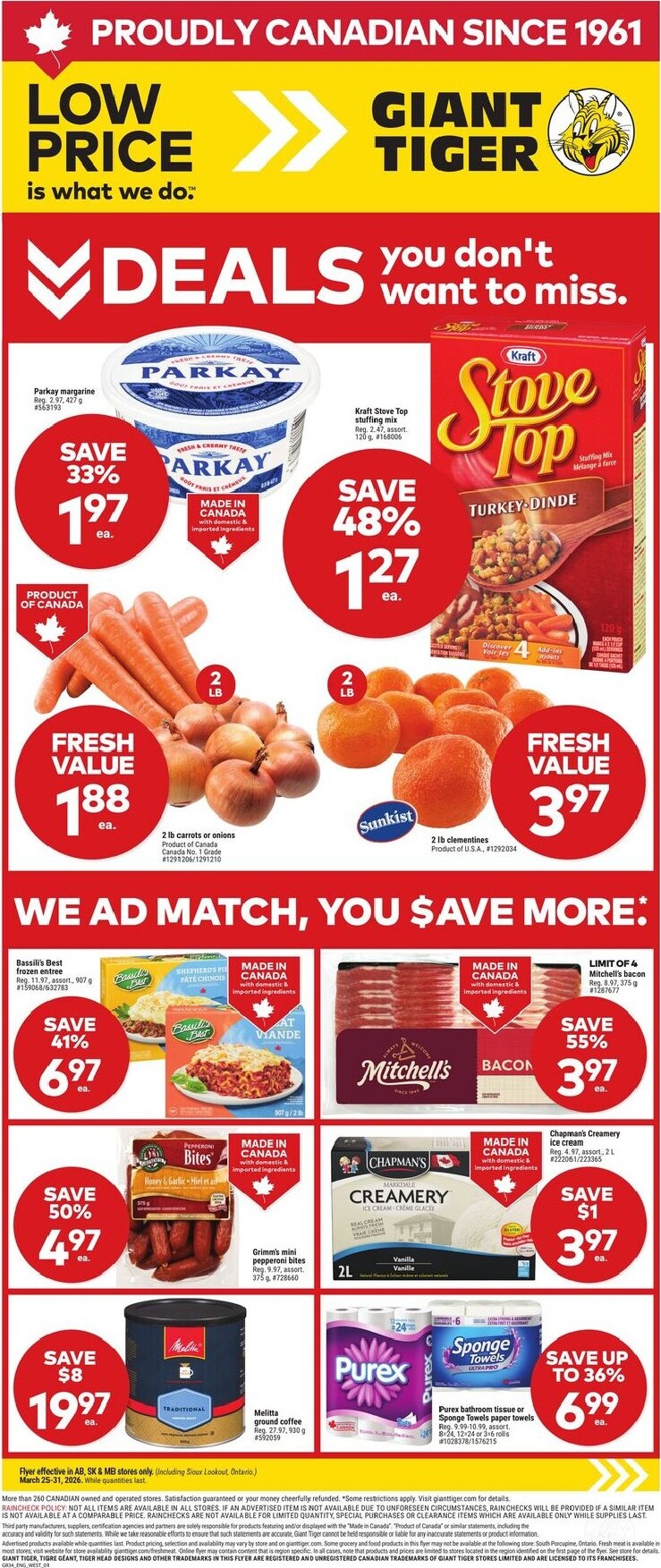 giant-tiger - Giant Tiger Flyer Valid From 2026-03-25 to 2026-03-31