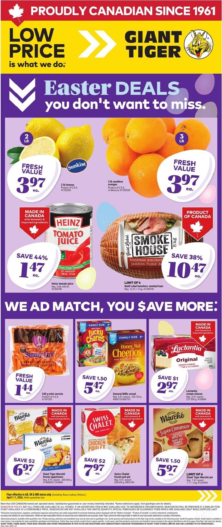 giant-tiger - Giant Tiger Flyer Valid From 2026-04-01 to 2026-04-07