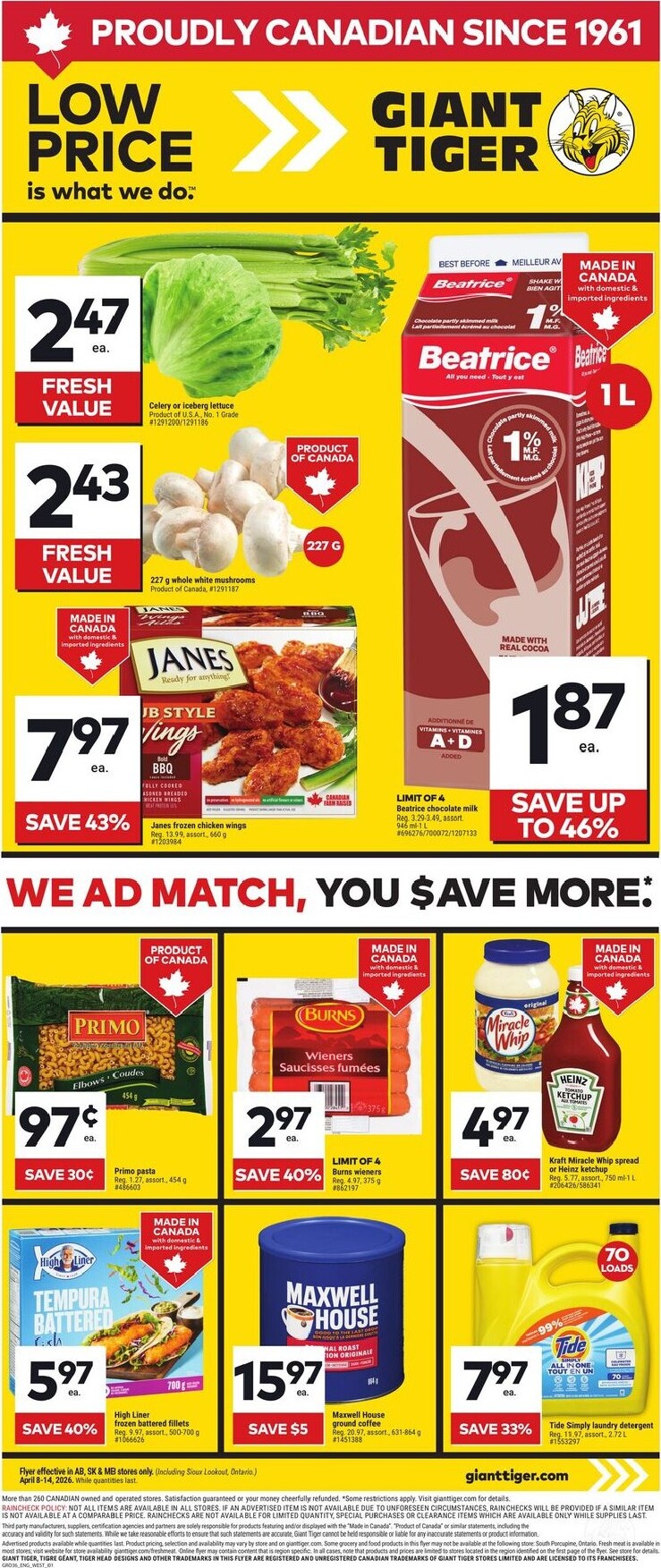 giant-tiger - Giant Tiger Flyer Valid From 2026-04-08 to 2026-04-14