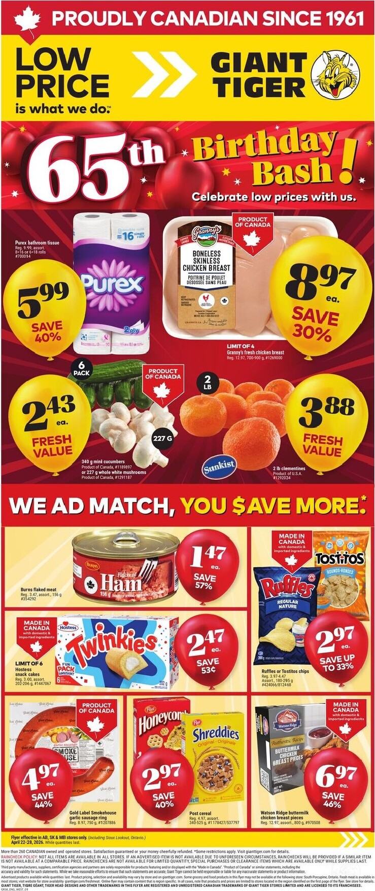 giant-tiger - New Giant Tiger Flyer for This Week – 2026-04-22 to 2026-04-28 - page: 1