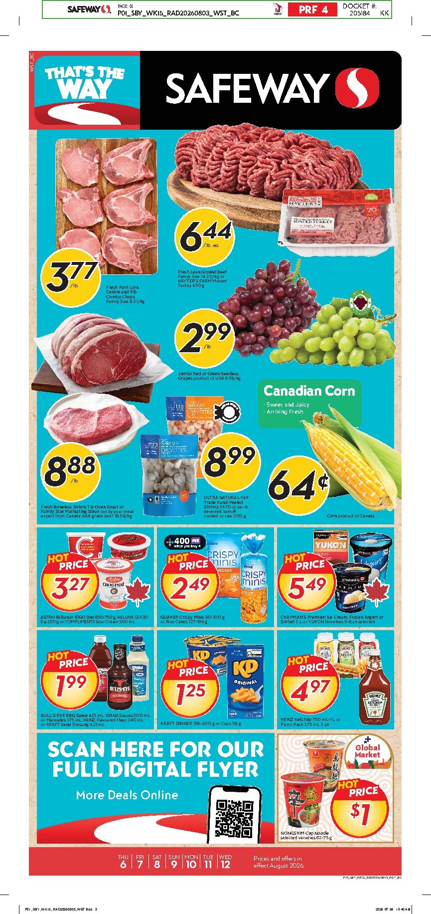 safeway - New Safeway Flyer for This Week – 2026-08-06 to 2026-08-12