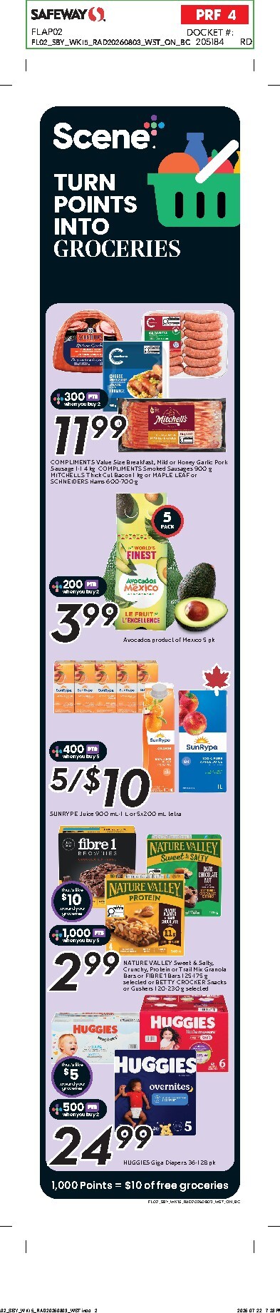 safeway - New Safeway Flyer for This Week – 2026-08-06 to 2026-08-12 - page: 3