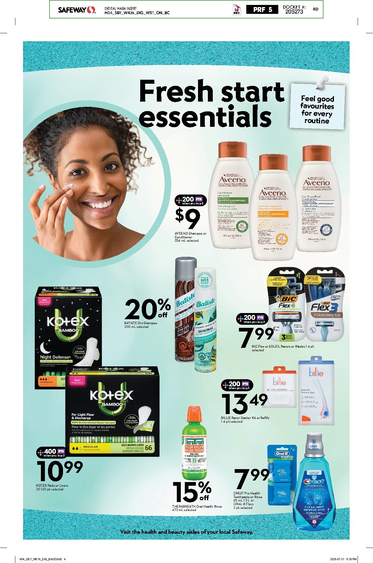 safeway - New Safeway - Health & Beauty Flyer for This Week – 2026-08-13 to 2026-09-16 - page: 5