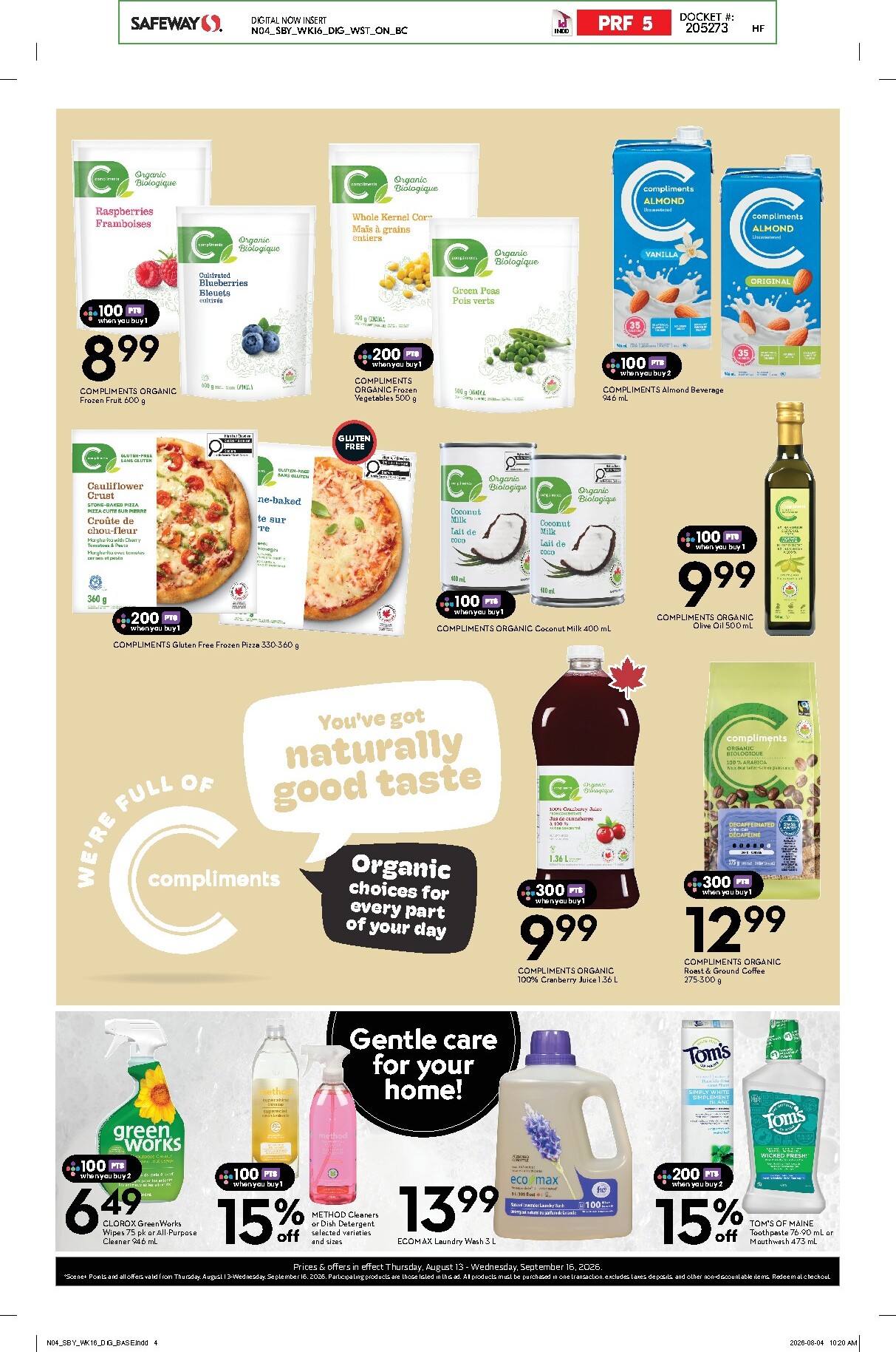 safeway - New Safeway - Natural and Wellness Booklet Flyer for This Week – 2026-08-13 to 2026-09-17 - page: 4
