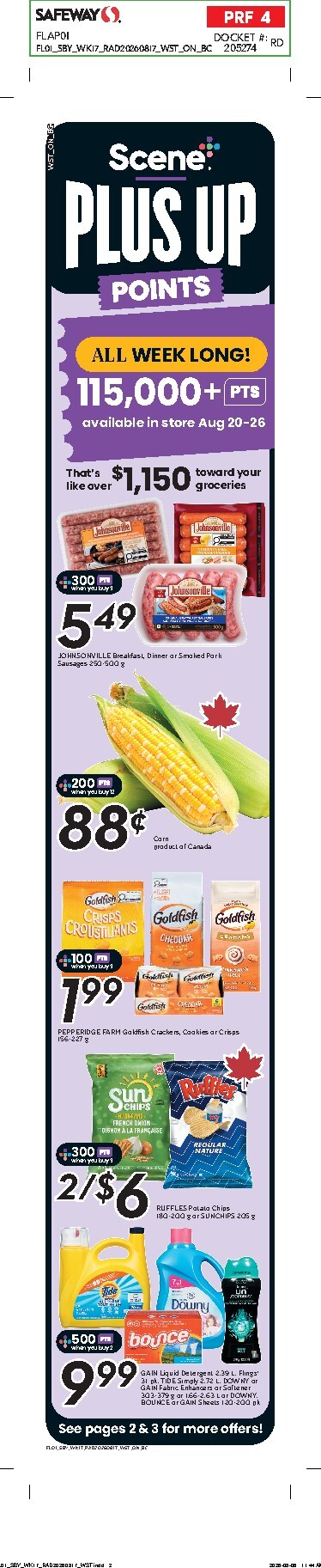 safeway - New Safeway Flyer for This Week – 2026-08-20 to 2026-08-26 - page: 2
