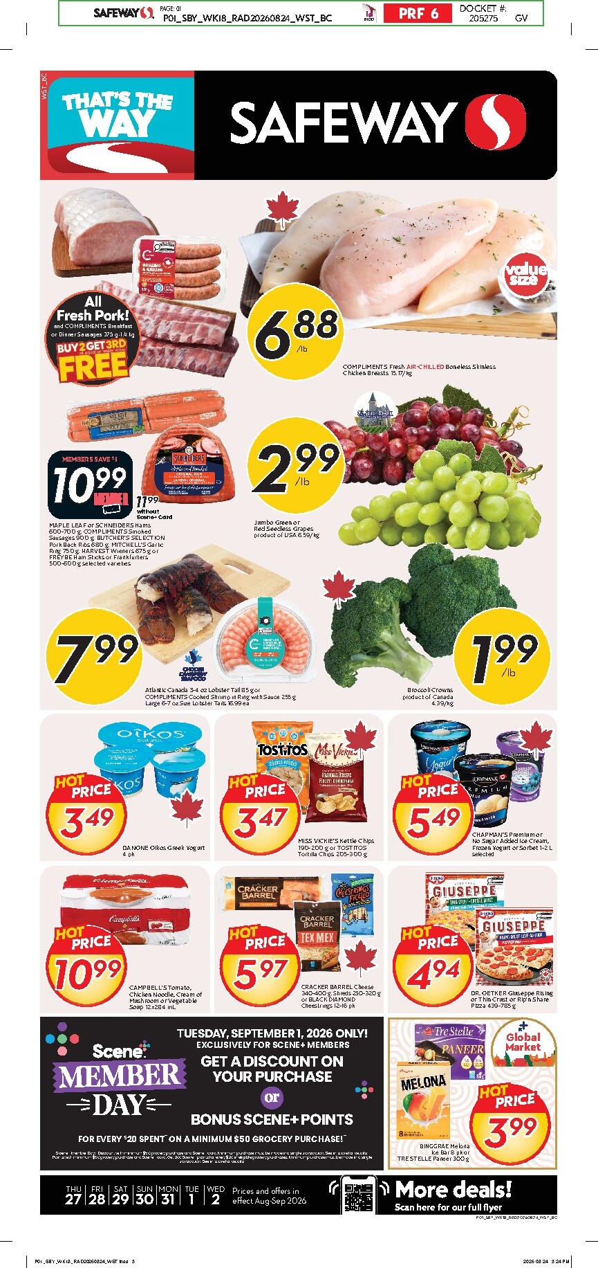 safeway - New Safeway Flyer for This Week – 2026-08-27 to 2026-09-02