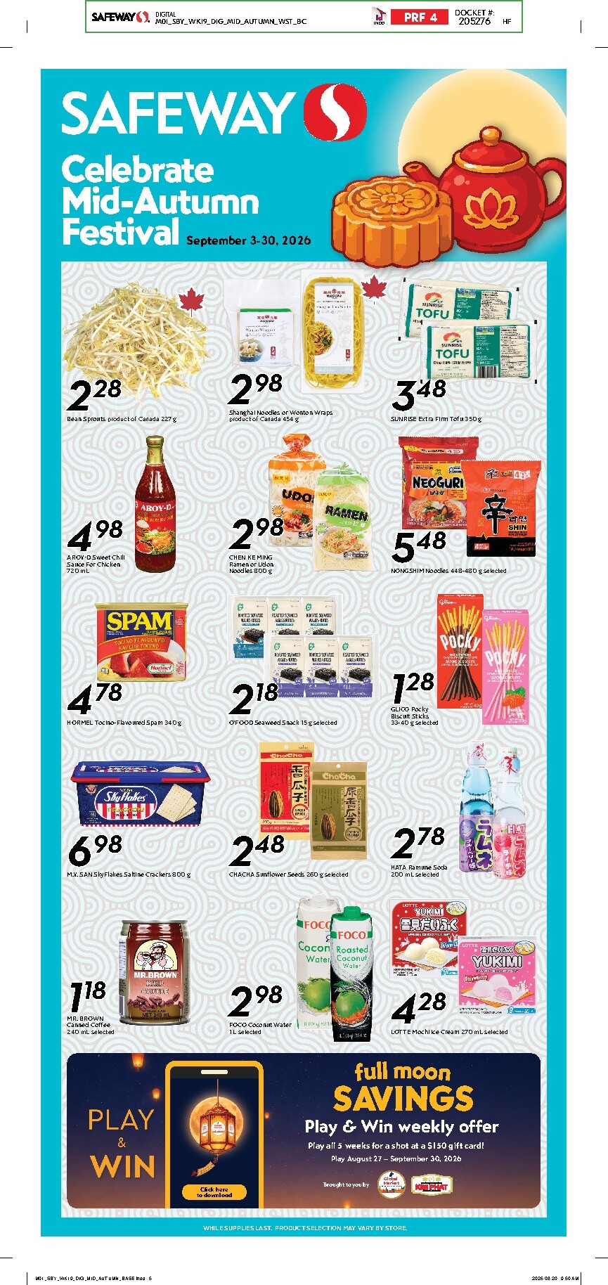safeway - New Safeway - Autumn Flyer for This Week – 2026-09-03 to 2026-09-30