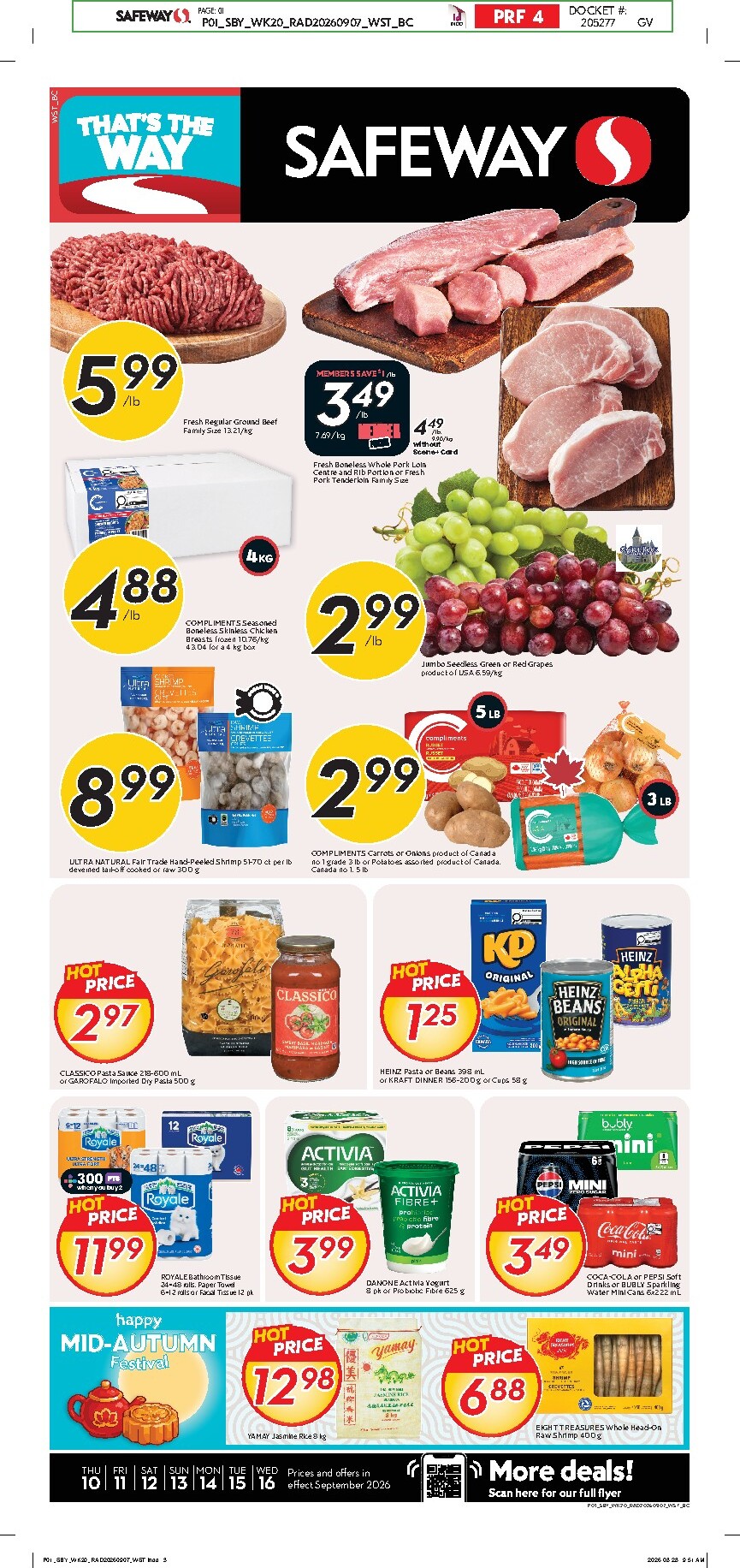 safeway - New Safeway Flyer for This Week – 2026-09-10 to 2026-09-16
