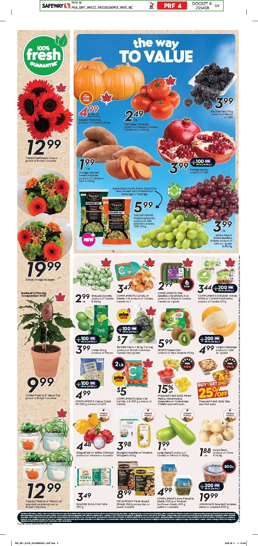 safeway - New Safeway Flyer for This Week – 2026-09-24 to 2026-09-30 - page: 6