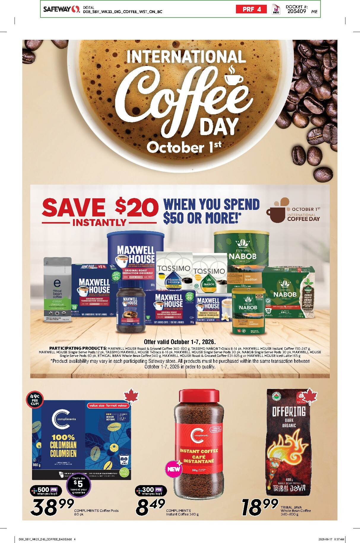 safeway - New Safeway Flyer for This Week – 2026-10-01 to 2026-10-07 - page: 21