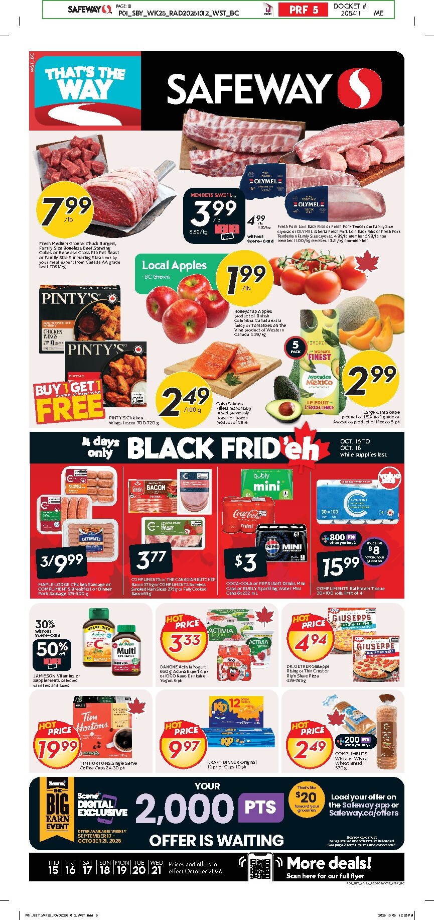 safeway - New Safeway Flyer for This Week – 2026-10-15 to 2026-10-21