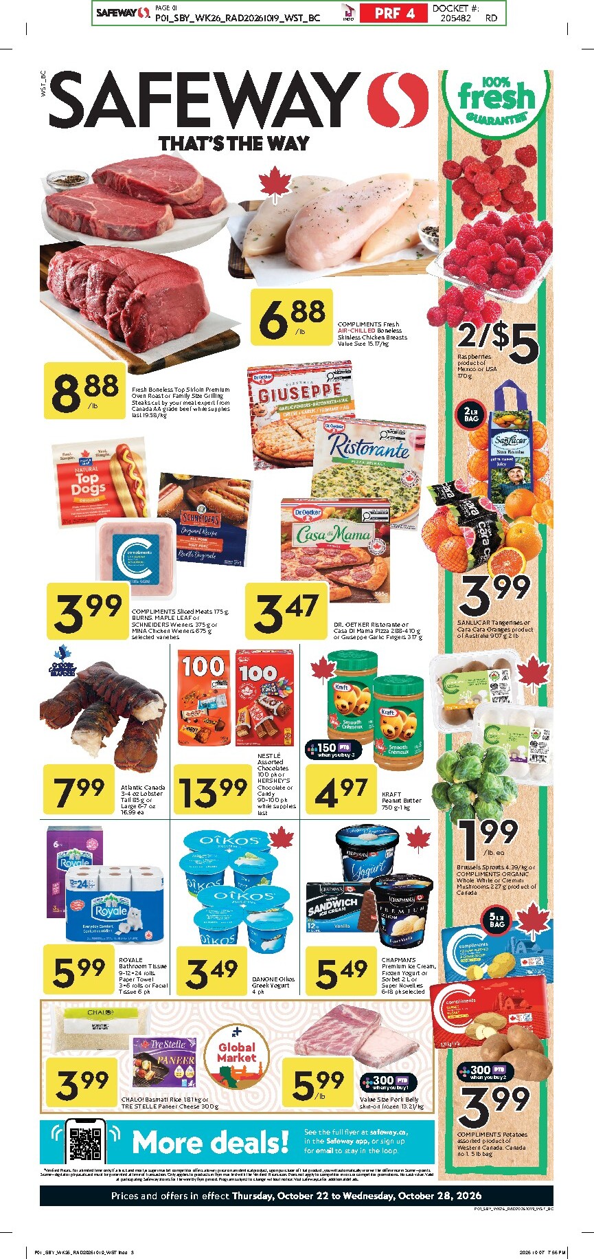 safeway - New Safeway Flyer for This Week – 2026-10-22 to 2026-10-28