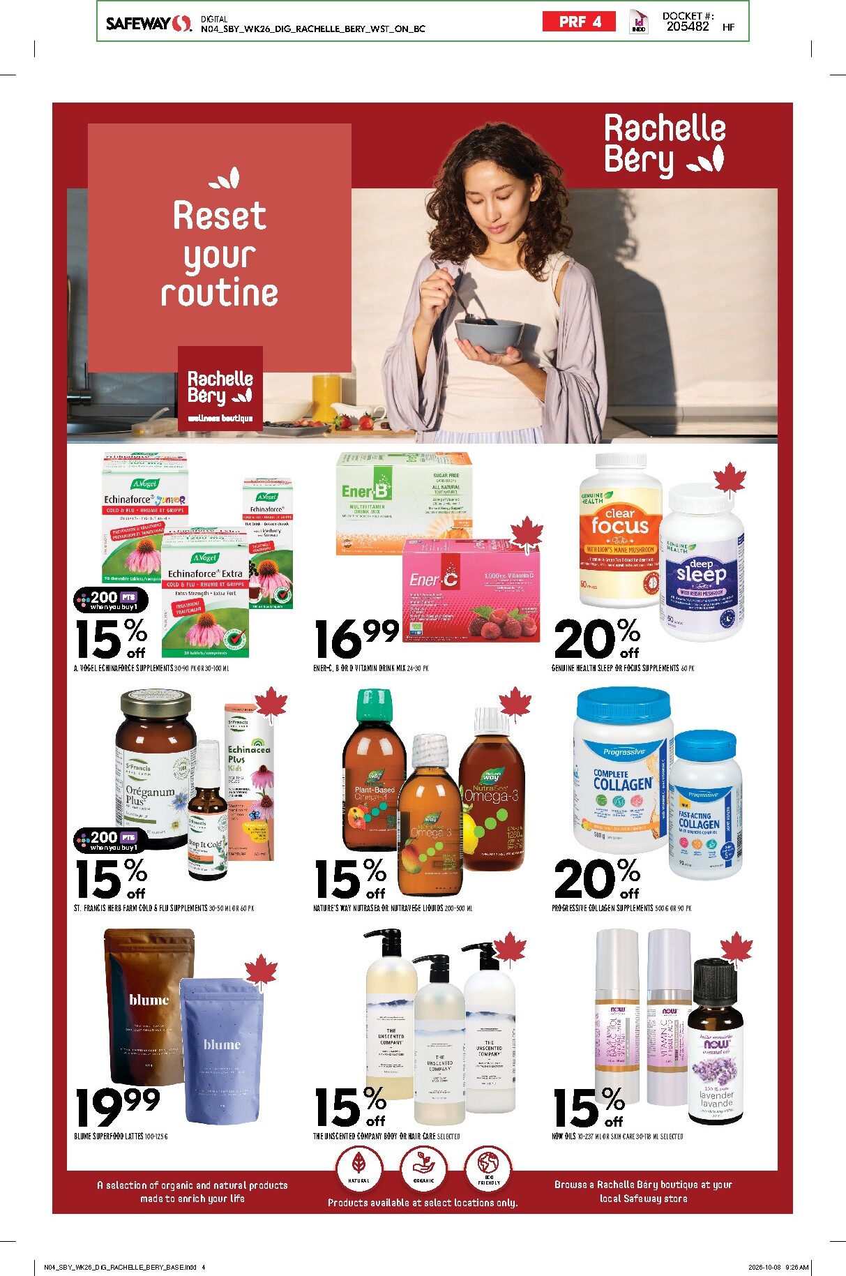 safeway - New Safeway - Natural and Wellness Booklet Flyer for This Week – 2026-10-22 to 2026-11-25 - page: 4