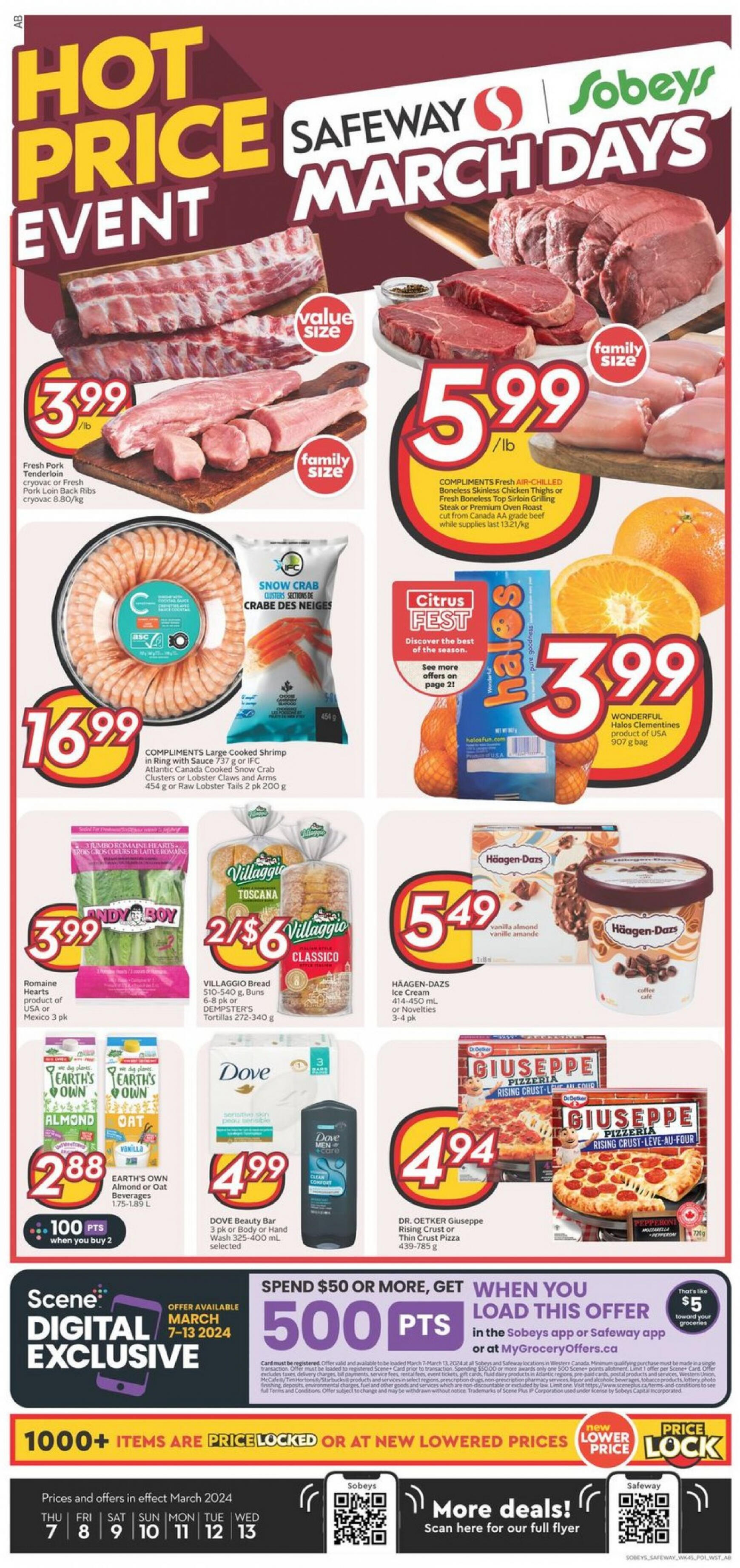 safeway - Safeway valid from 07.03.2024 - page: 1