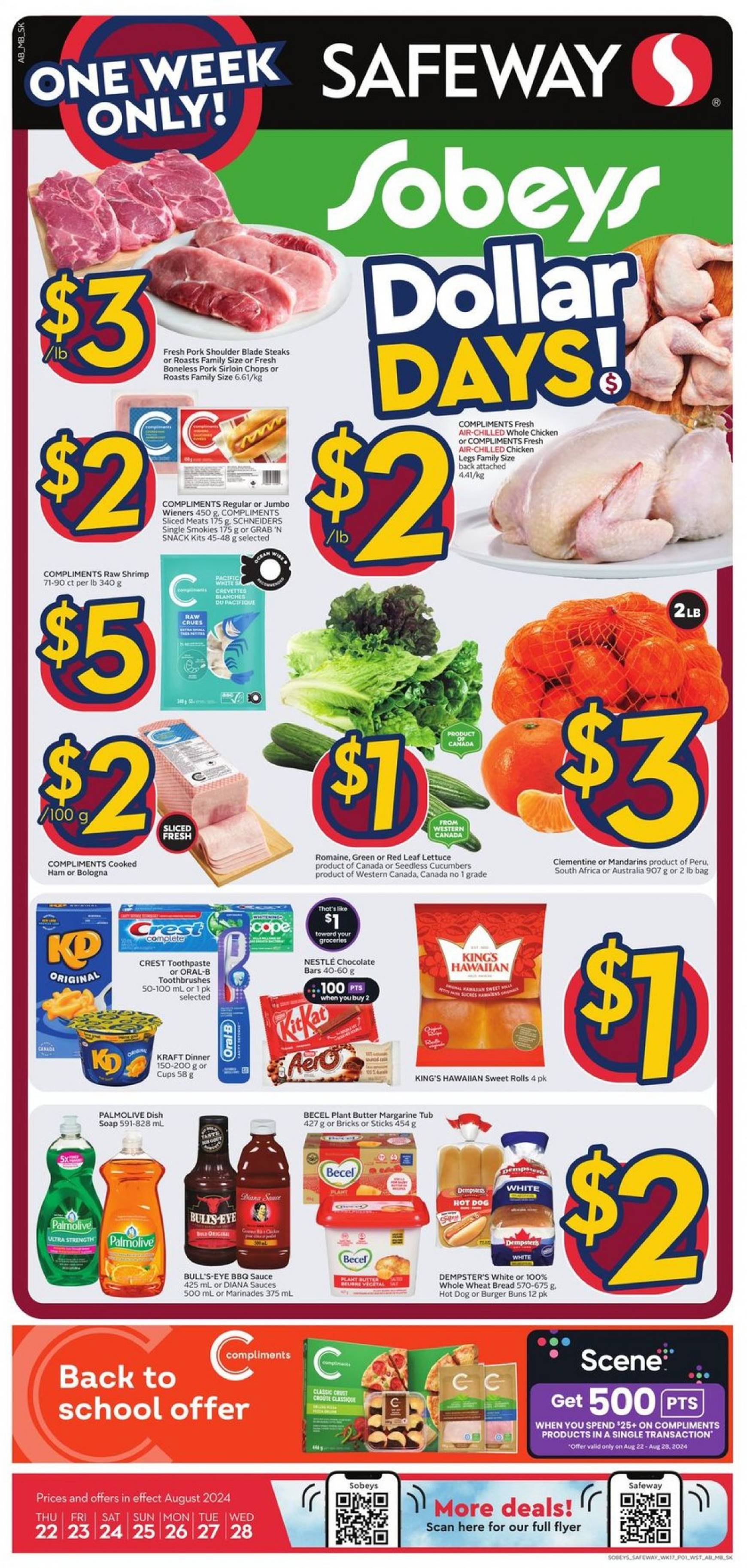 safeway - Latest Safeway flyer 22.08. - 28.08.