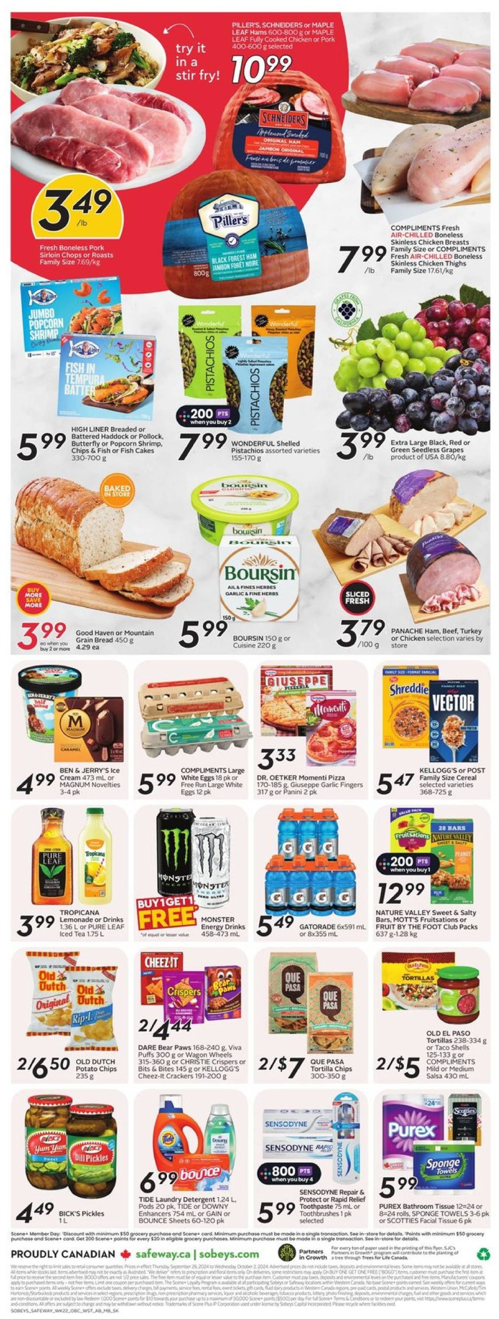 safeway - Latest Safeway flyer valid from 26.09. - 02.10. - page: 4