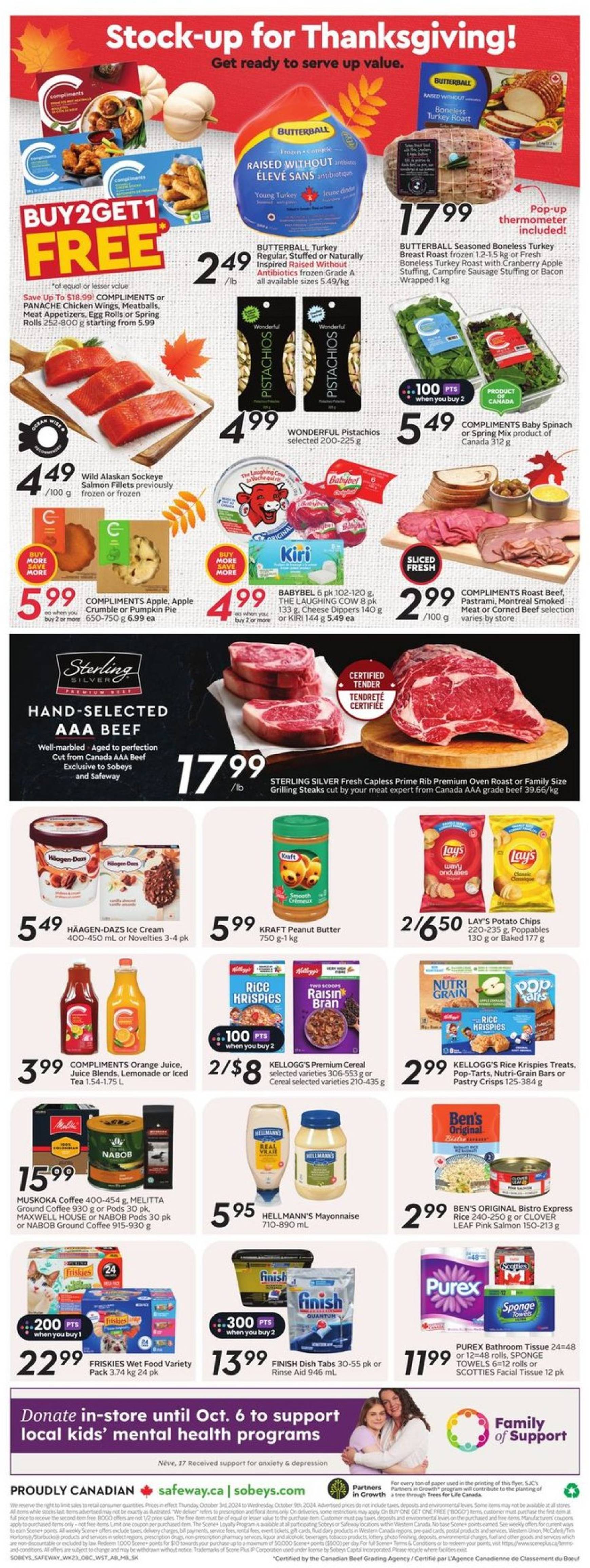 safeway - Latest Safeway flyer valid from 03.10. - 09.10. - page: 4