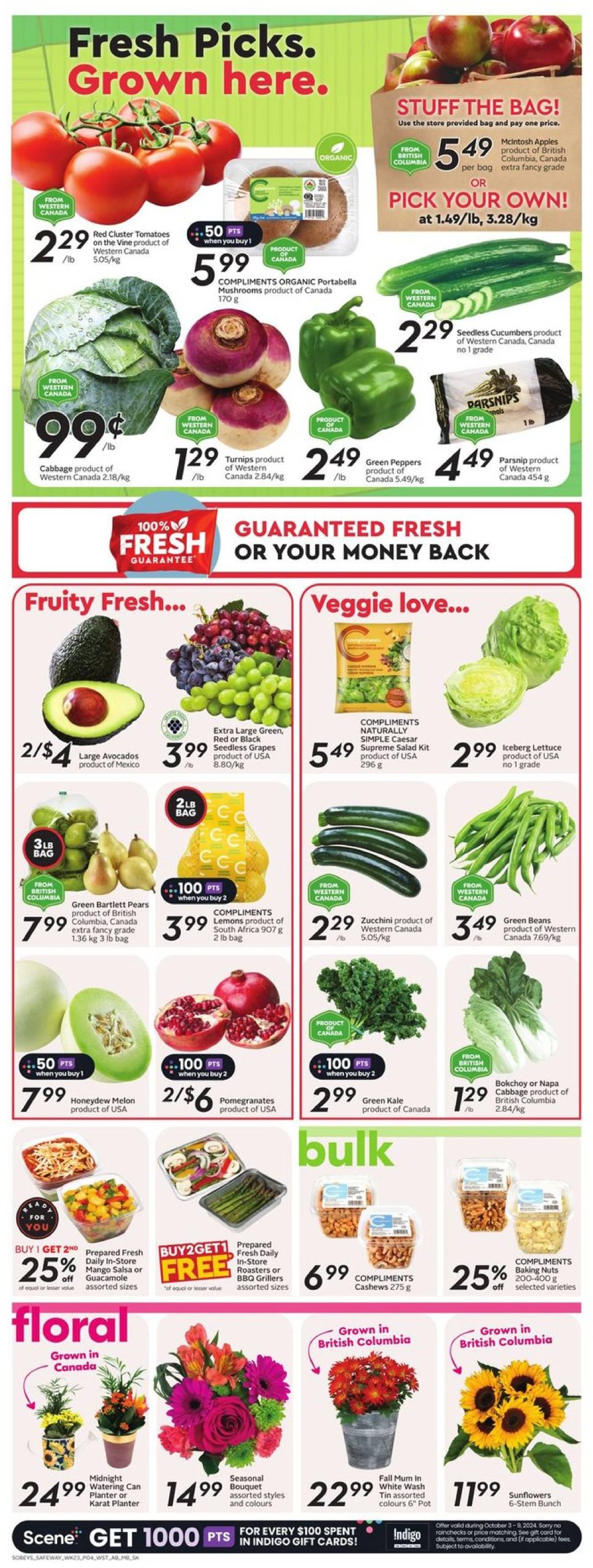 safeway - Latest Safeway flyer valid from 03.10. - 09.10. - page: 10