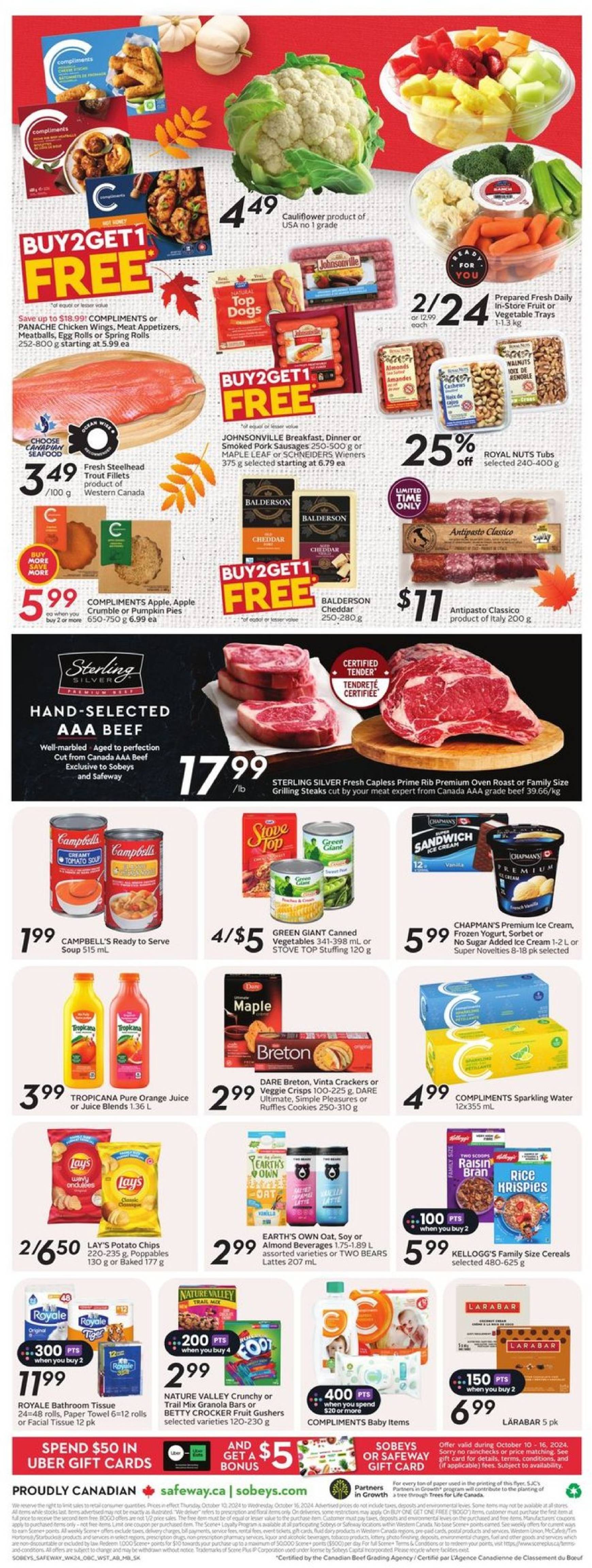 safeway - Safeway flyer valid from 10.10. - 16.10. - page: 4