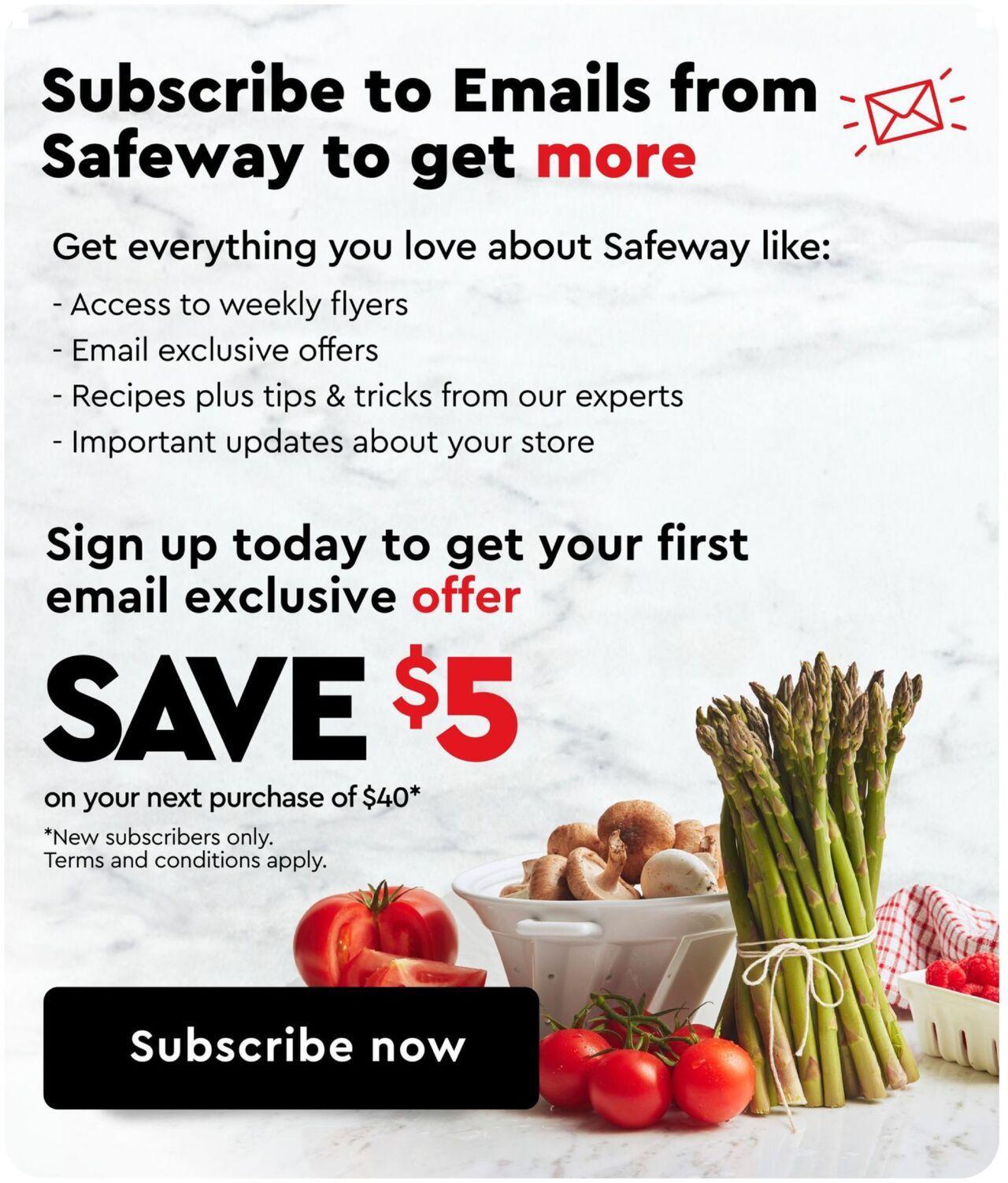 safeway - Safeway flyer Oct. 31, 2024 - Nov. 6, 2024 - page: 22