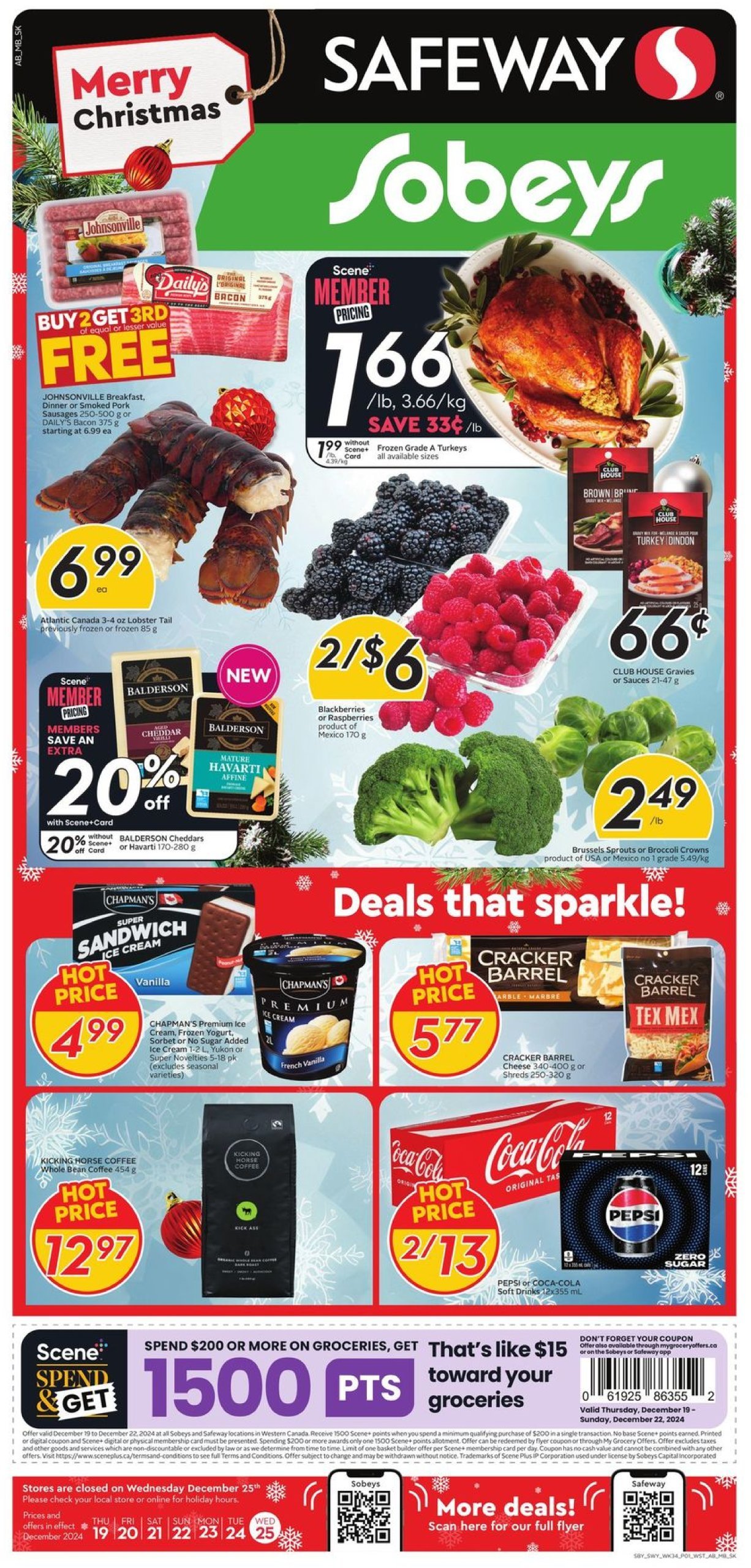 safeway - Safeway flyer valid from 12-19 - 12-25