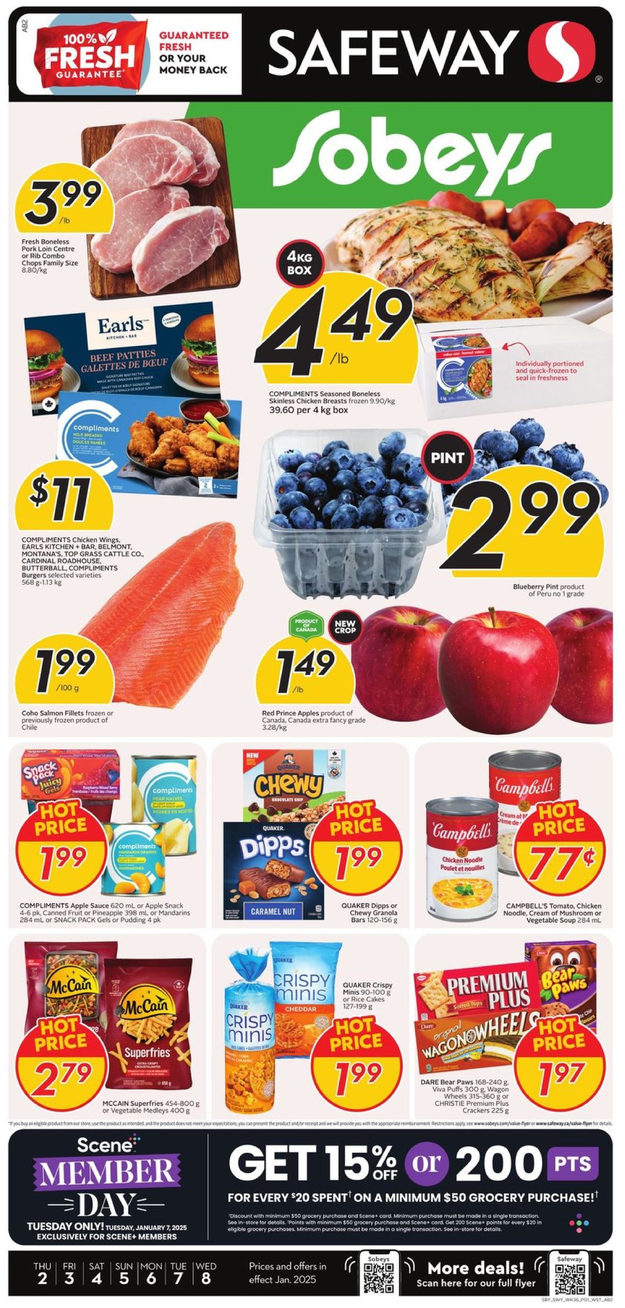 safeway - Safeway flyer valid from 01-02 - 01-08