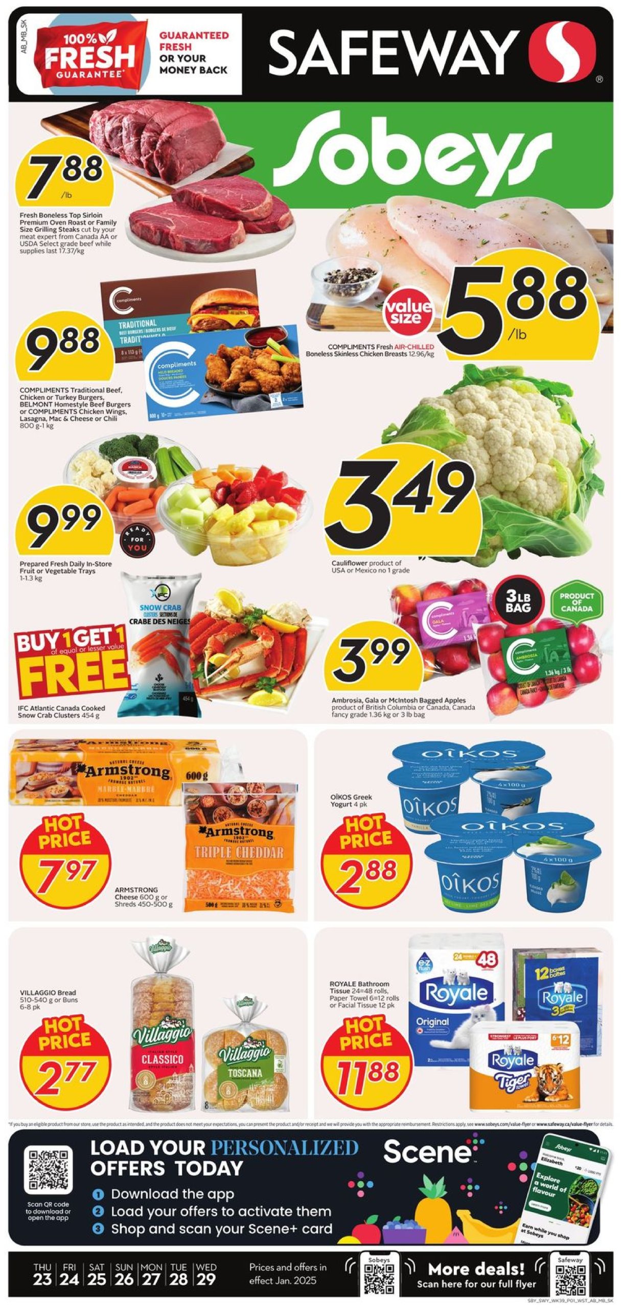 safeway - Safeway flyer valid from 01-23 - 01-29